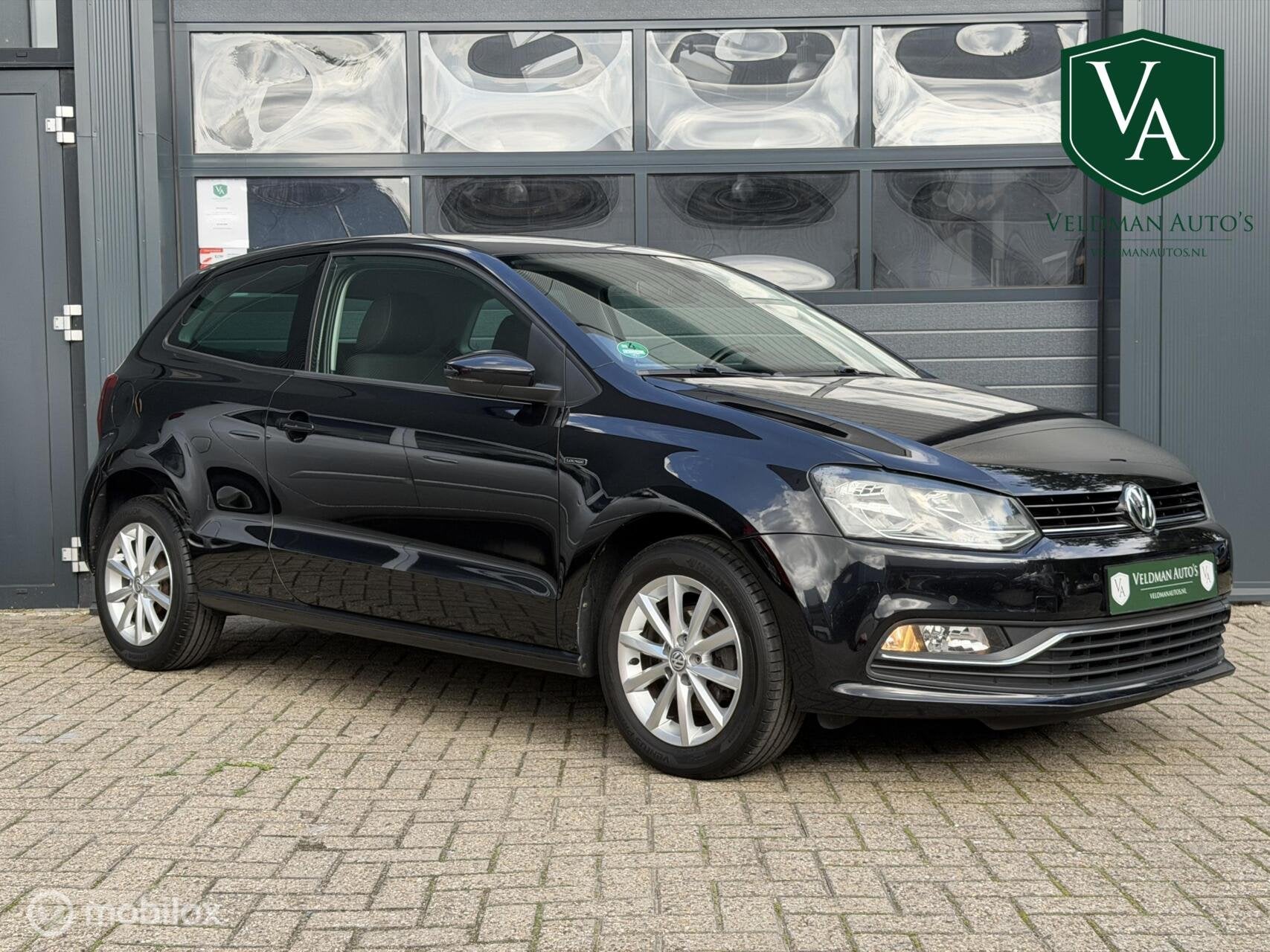 Volkswagen Polo 1.0 Comfortline | Airco | Cruise | 1e Eig, Auto's, Volkswagen, Gebruikt, Zwart, Bedrijf, Handgeschakeld