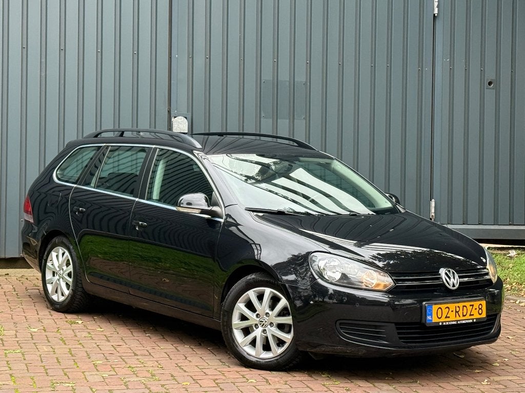 Volkswagen Golf 1.4 TSI 90KW Variant |DSG|Navi|Cruise|Airco, Stof, Zwart, 4 cilinders, Stationwagon