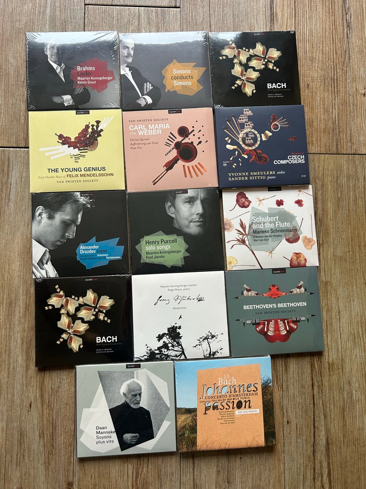 Klassieke CD Collectie: Bach, Brahms, Schubert, Mendelssohn, Kamermuziek, Boxset, Ophalen of Verzenden, Romantiek