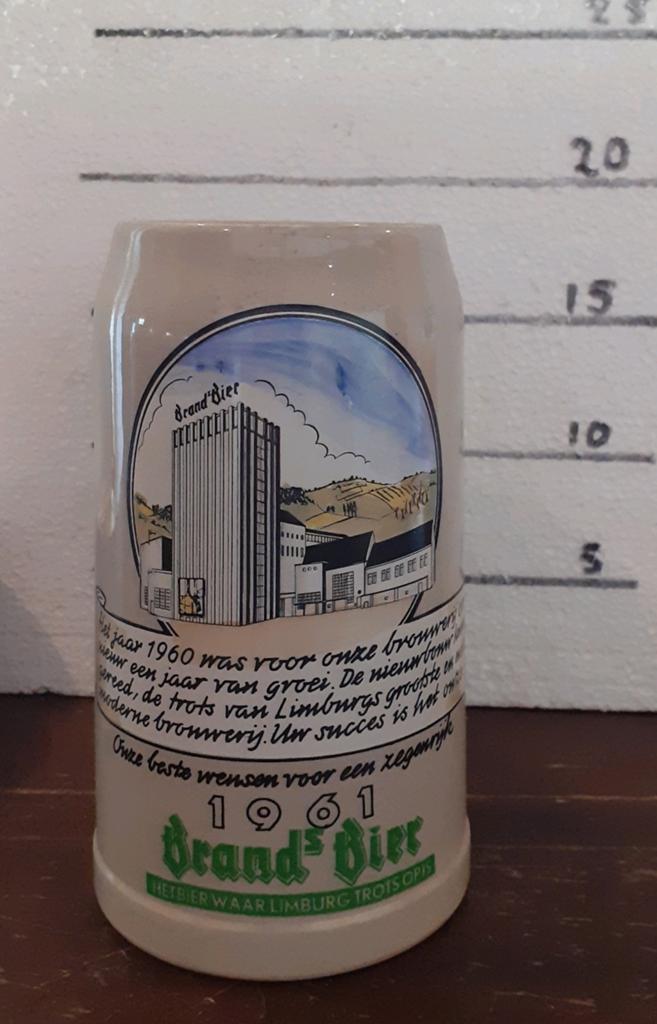 Brand bierpullen 1960 - 1970, Verzamelen, Biermerken, Zo goed als nieuw, Overige typen, Brand, Ophalen of Verzenden