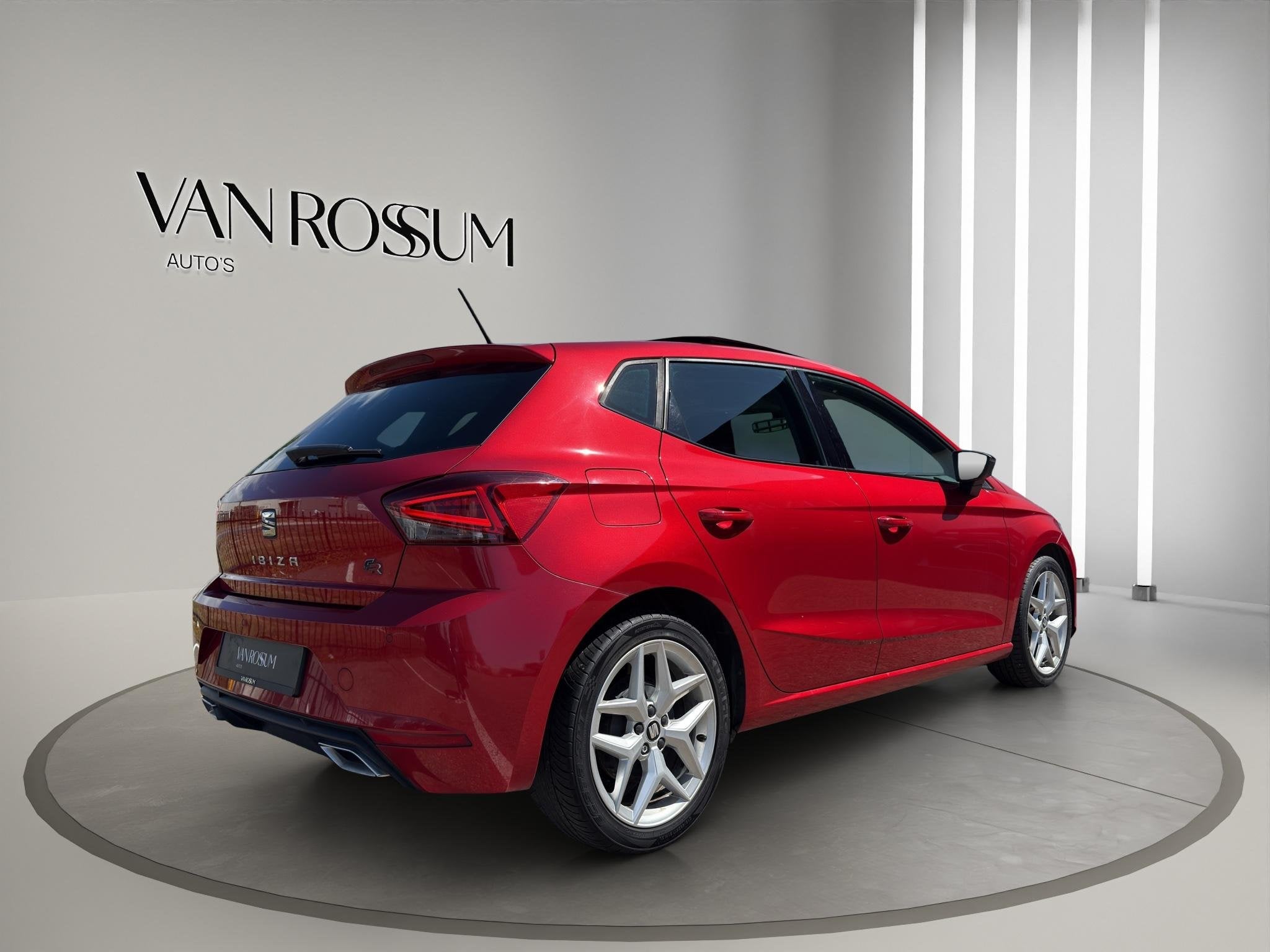 SEAT Ibiza 1.0 TSI FR Panoramadak | Carplay | Parksensors |, Auto's, Stof, Gebruikt, Euro 6, 95 pk