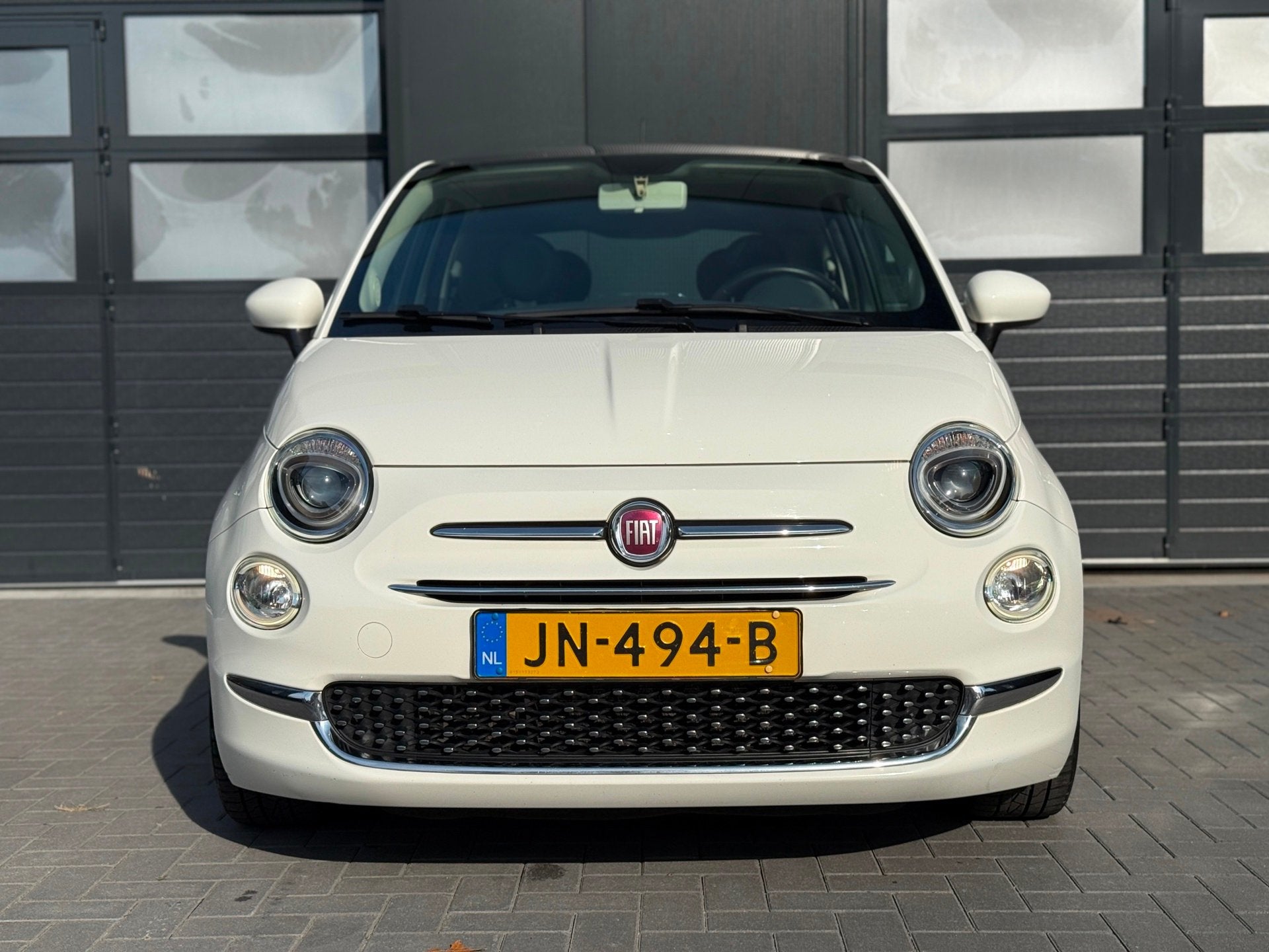 Fiat 500 Fiat 500 0.9 TwinAir Turbo Lounge | Facelift | Pano, Auto's, Stof, Gebruikt, Origineel Nederlands, Bedrijf