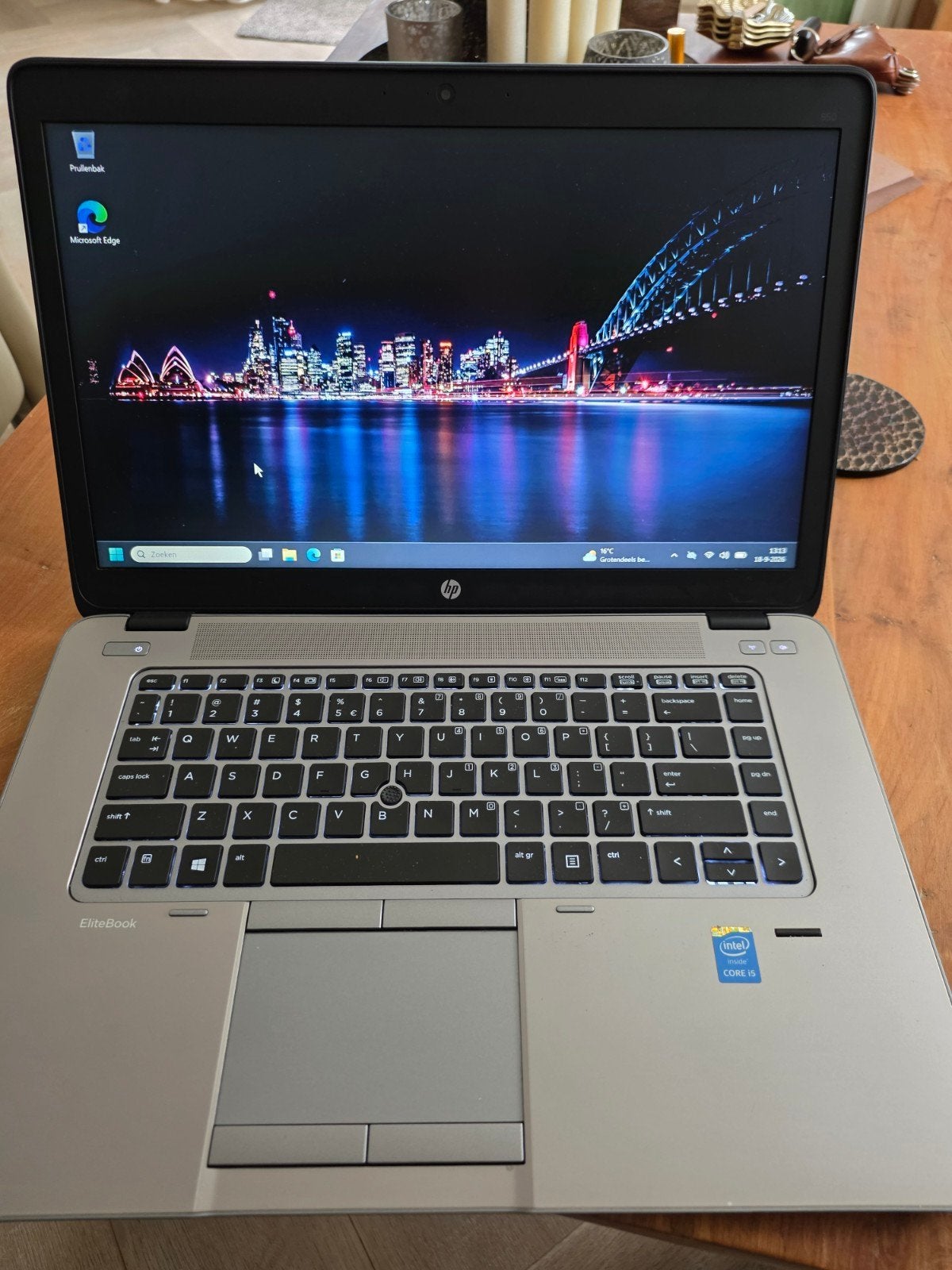 HP EliteBook 850 G2 i5-5200U 8GB RAM 224GB Opslag, Computers en Software, 224 GB, 2 tot 3 Ghz, 8 GB, Ophalen of Verzenden