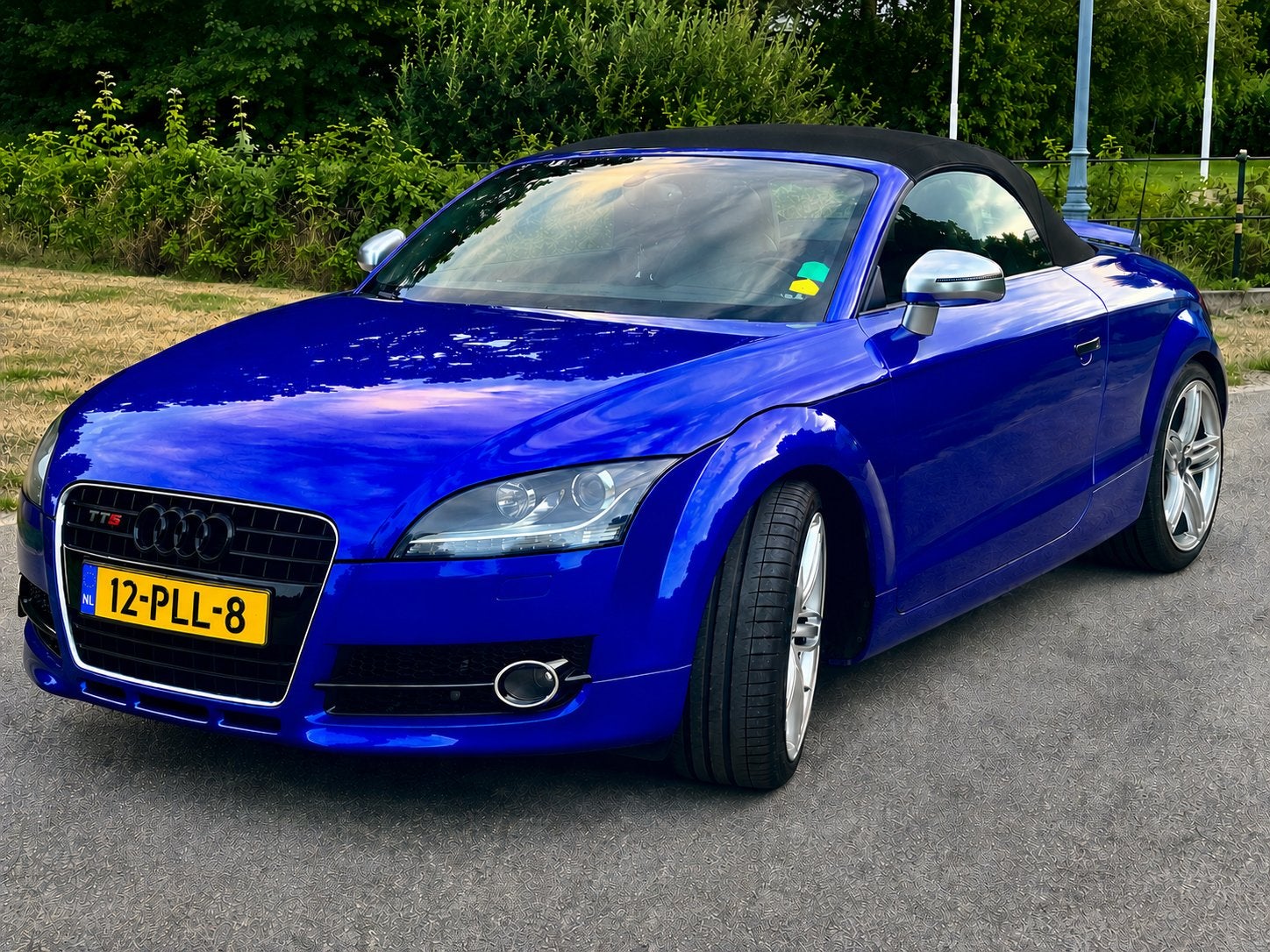 Audi TT 2.0 Tfsi Roadster 198kw/270PK, TTS pakket RS-blauw, Auto's, Audi, TT, Zwart, 4 cilinders, Blauw