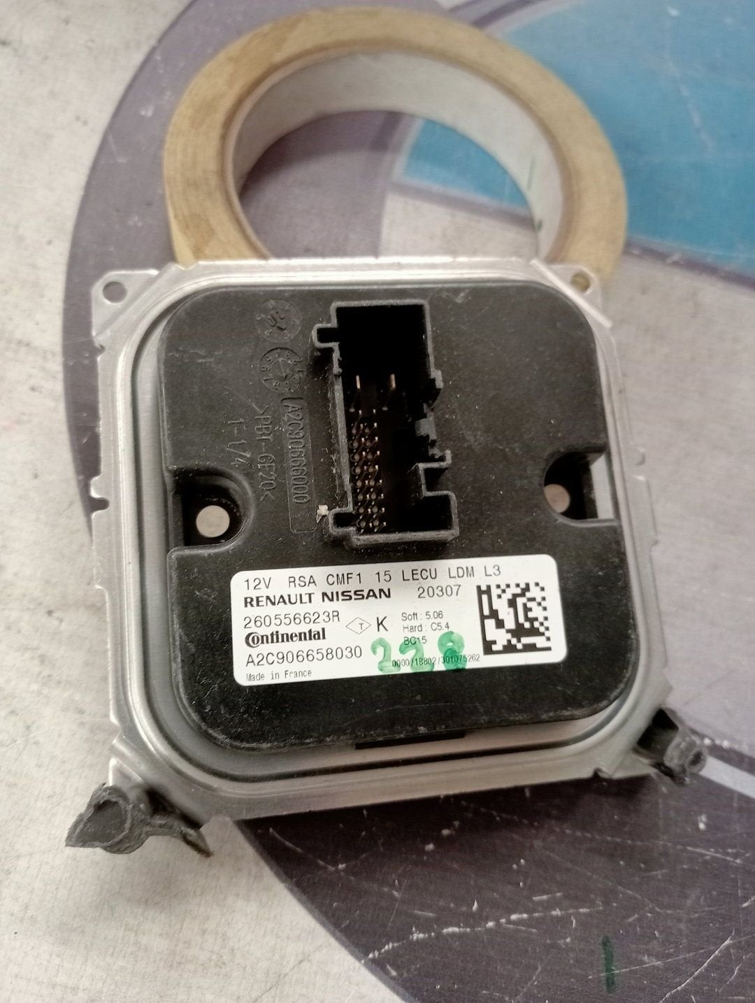 Daglicht LED module van een Renault Clio, Gebruikt, -, Renault, -