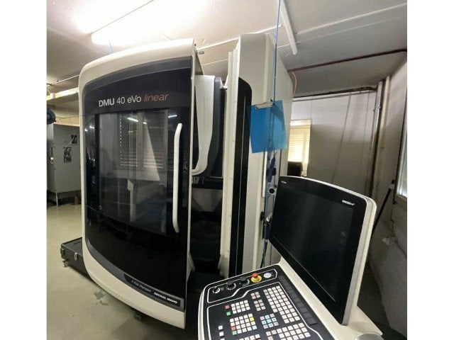 freesmachine DMG Mori DMU 40 Evo Linear - 2024 - Siemens, Ophalen, Zo goed als nieuw, Elektrisch, Bovenfrees