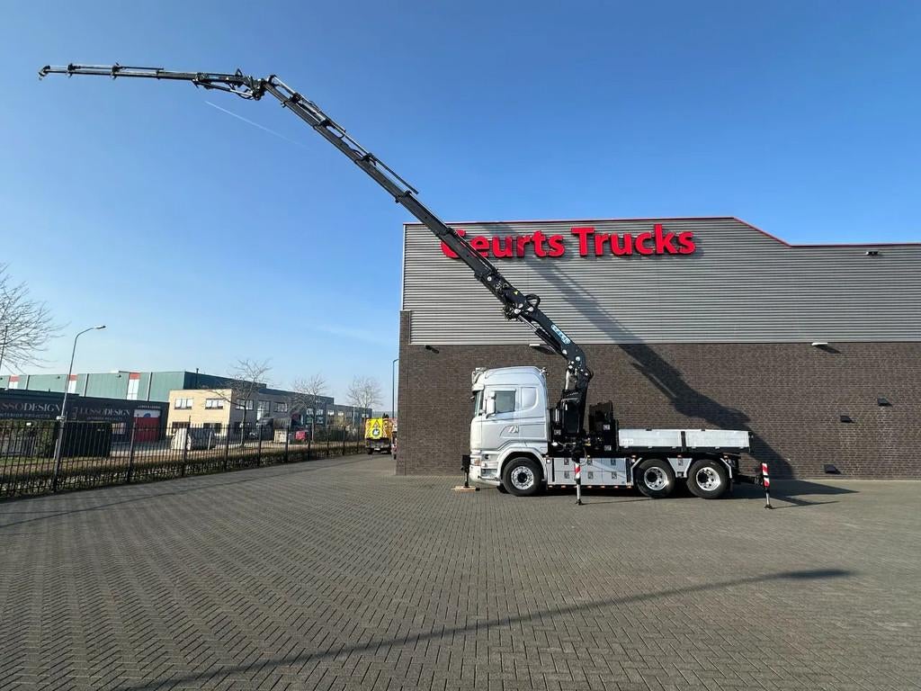 Scania R580 V8 6X4 TREKKER/TRACTOR/SZM MET EFFER 315/6S + JI, Auto's, Vrachtwagens, Automaat, Achterwielaandrijving, Euro 6, Scania