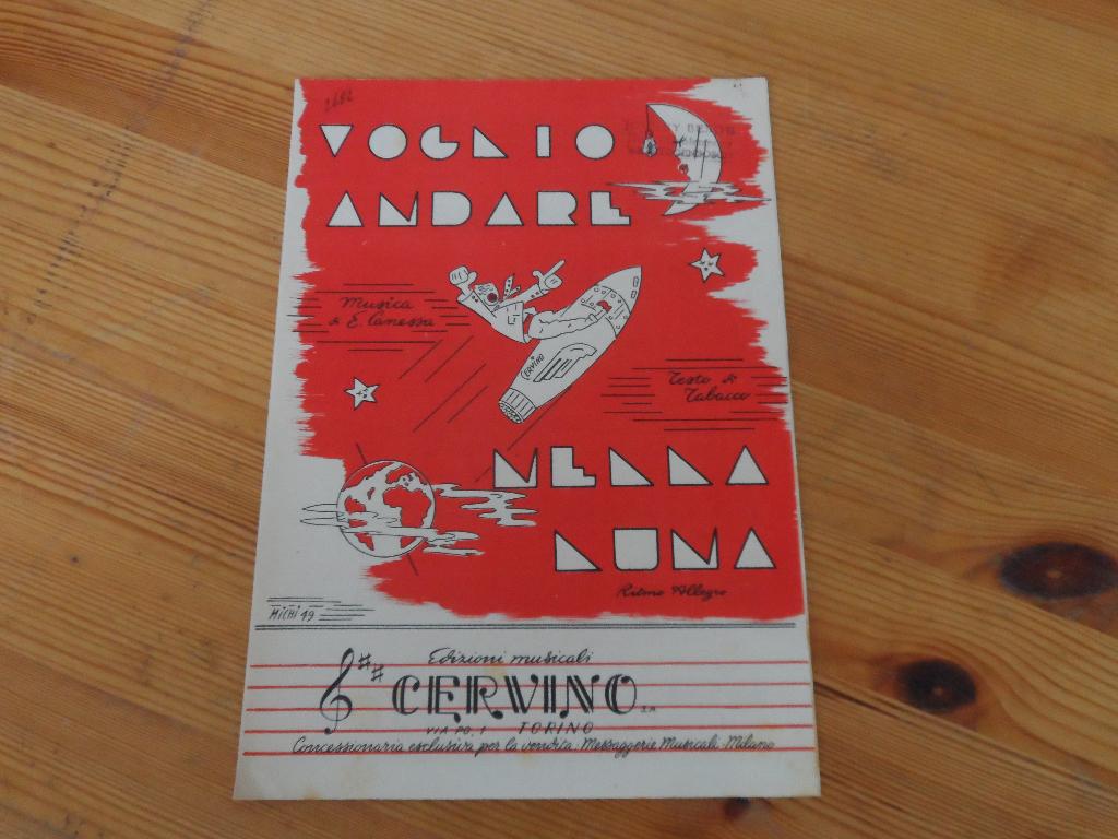 Voglio andare nella luna - vanessa - tabacco, Gebruikt, Ophalen of Verzenden, Artiest of Componist, Populair