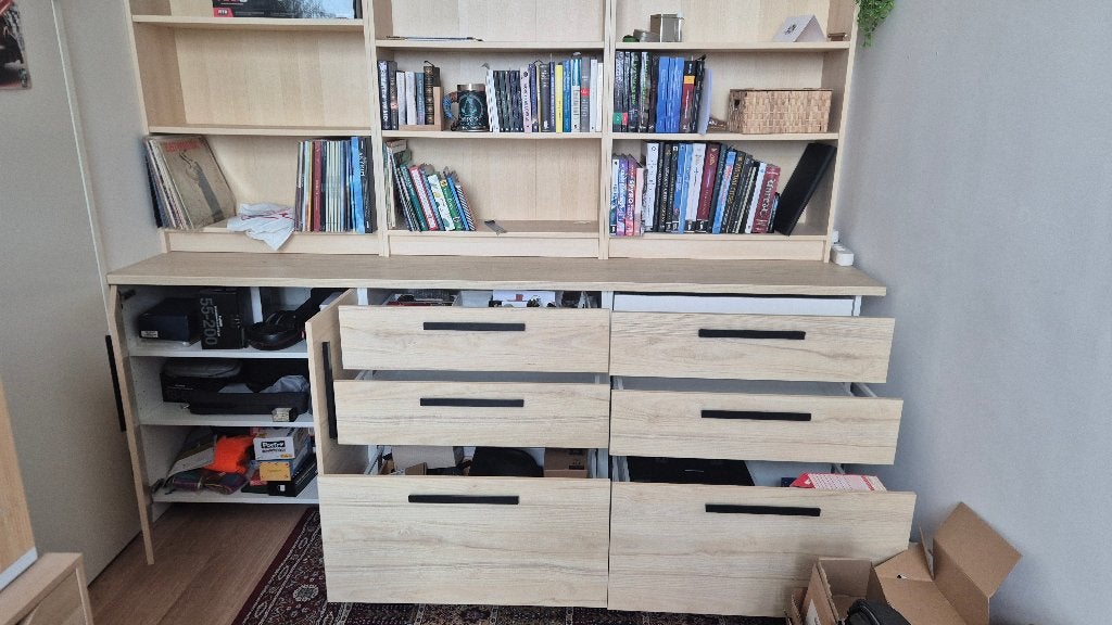 Wand kast, Ophalen, Gebruikt