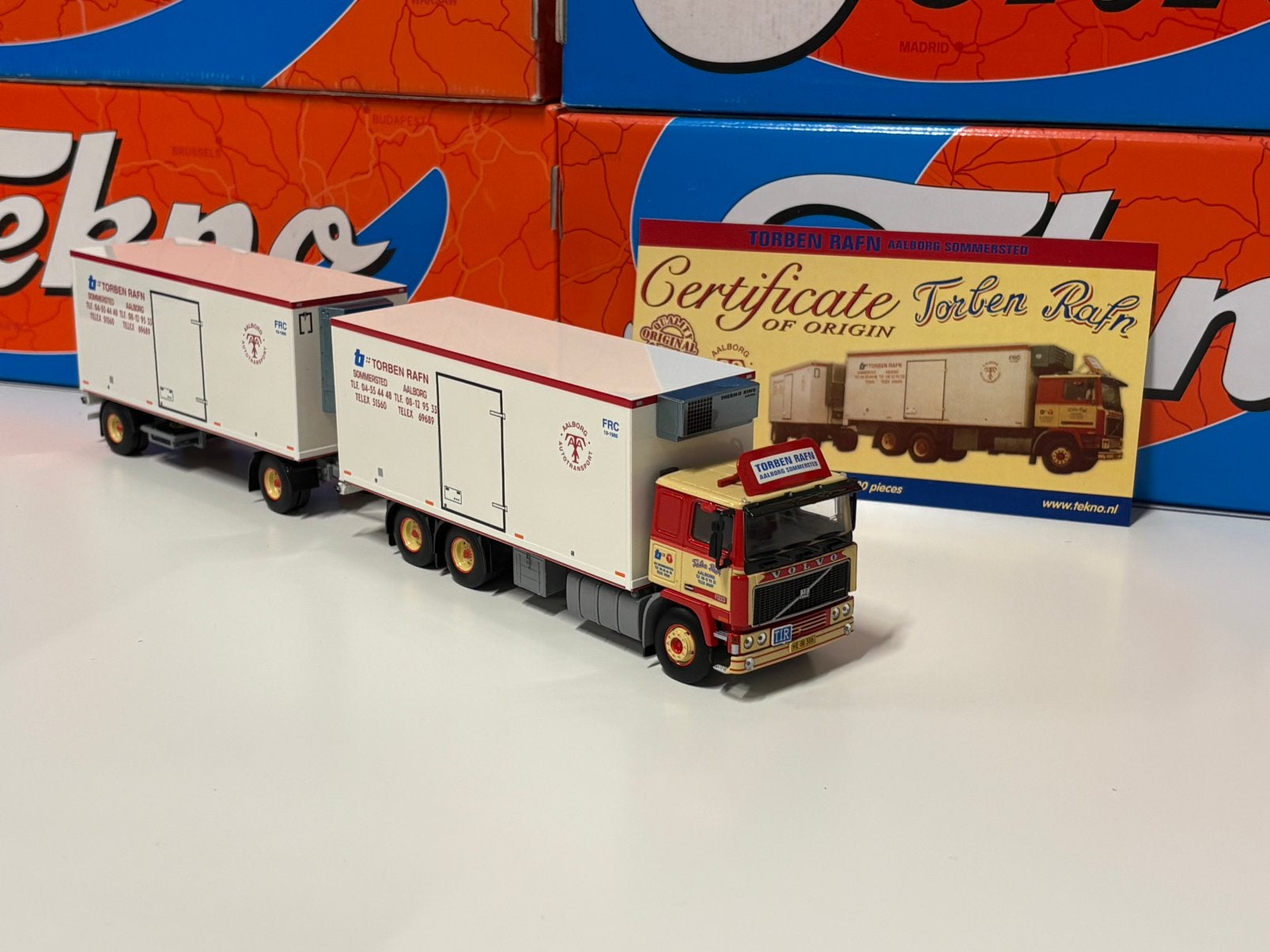 Tekno Torben Rafn, Hobby en Vrije tijd, Ophalen of Verzenden, Zo goed als nieuw, Bus of Vrachtwagen, Tekno