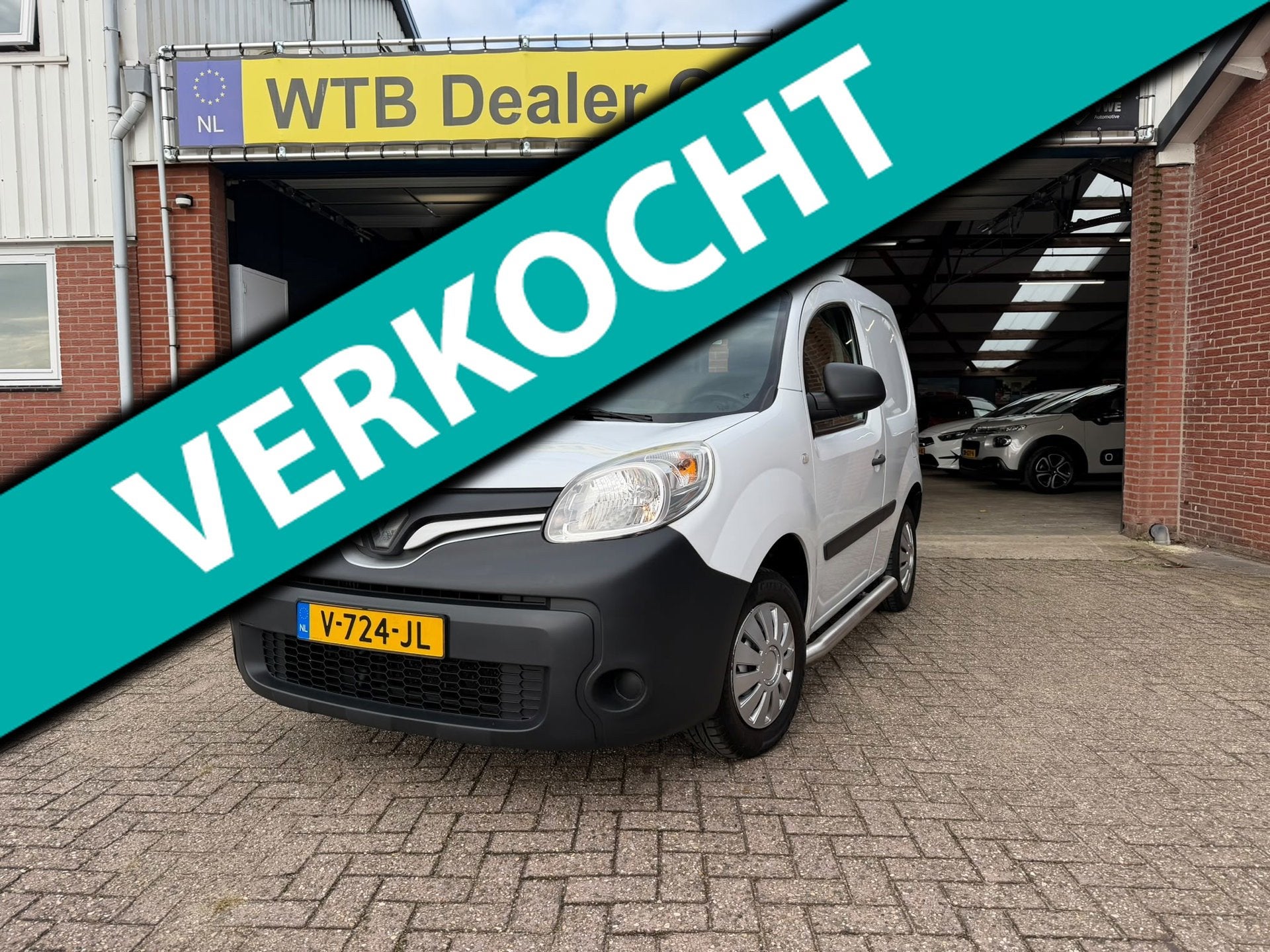 Renault Kangoo 1.5 dCi 75 Energy Compact Euro 6, Navi, Tr.ha, Voorwielaandrijving, Dealer onderhouden, Stof, Gebruikt