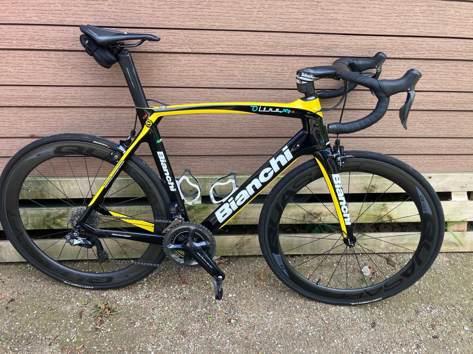 Bianchi Oltre XR4 Carbon | Dura-Ace Di2 | Carbon wielen, Ophalen, 28 inch, Gebruikt, Carbon