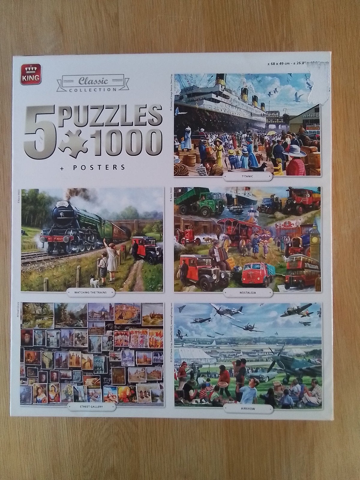 Mooie puzzels, Ophalen of Verzenden, 500 t/m 1500 stukjes, Zo goed als nieuw