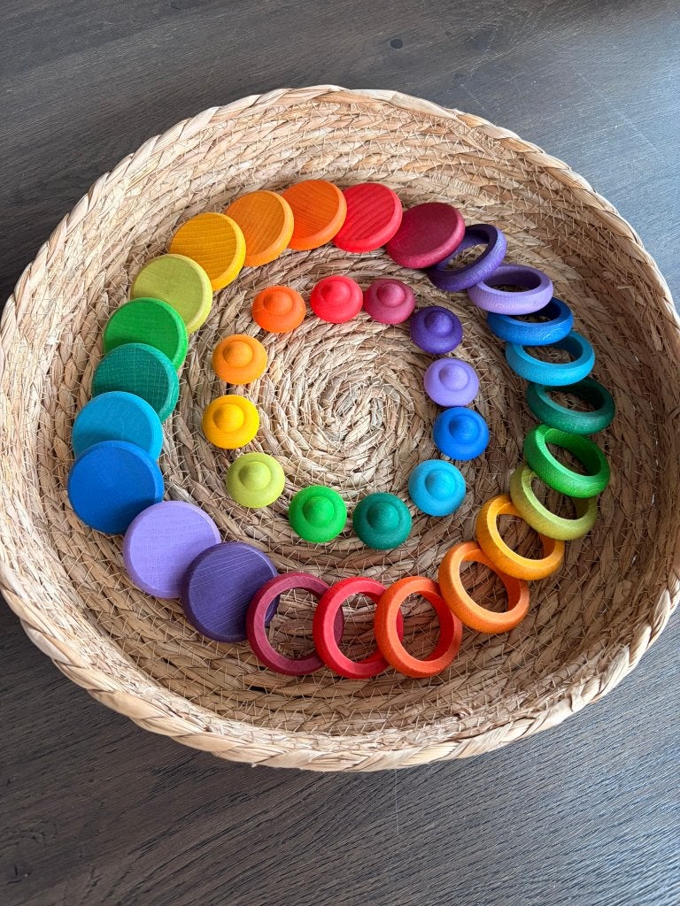 Grapat Regenboog mandela 36 stuks, Ophalen of Verzenden, Nieuw