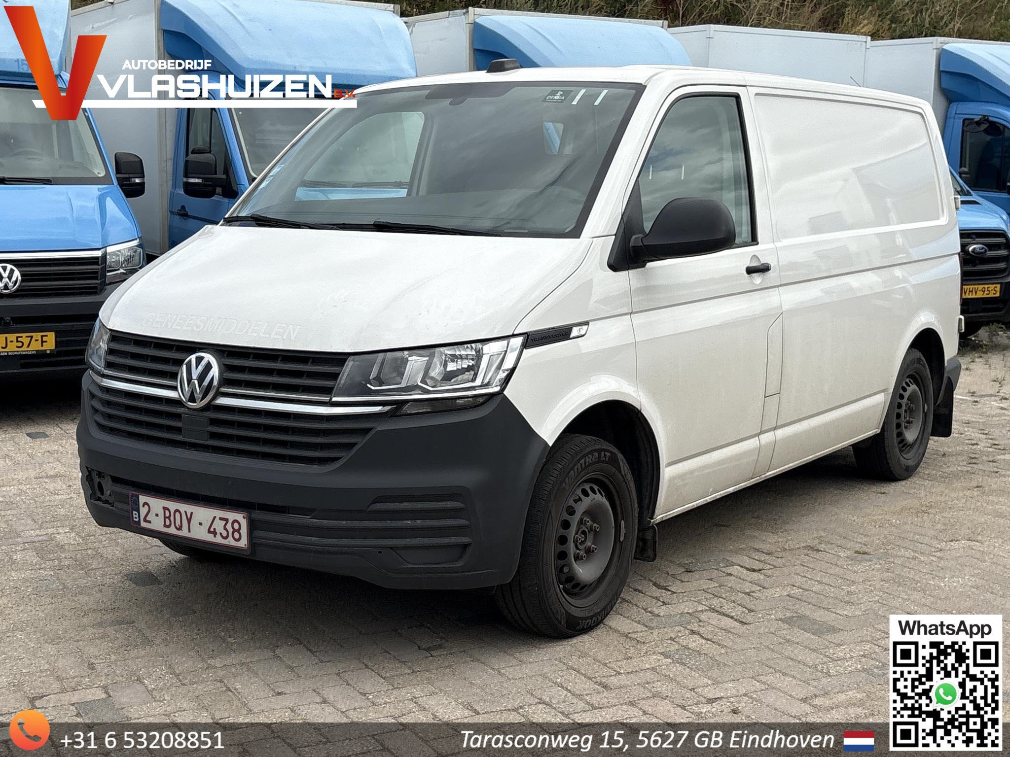 Volkswagen Transporter 2.0 TDI L1H1 Comfortline MOTOR DEFECT, Voorwielaandrijving, Stof, Gebruikt, Euro 6