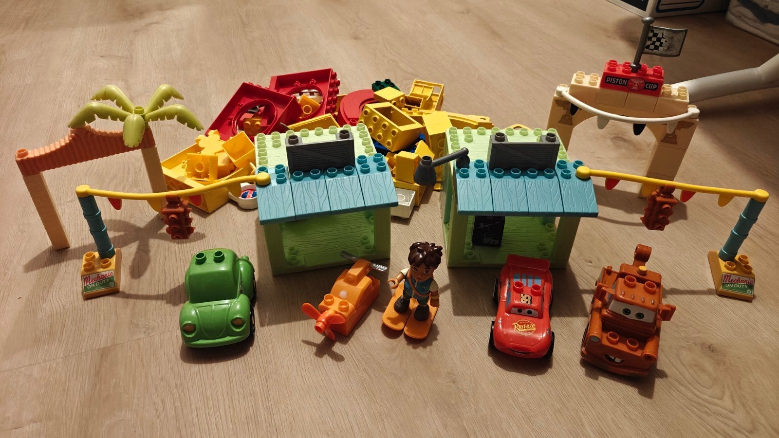 Mega Bloks & LEGO Duplo Bouwblokken - Cars & Go Diego Go, Ophalen of Verzenden, Gebruikt, Megabloks