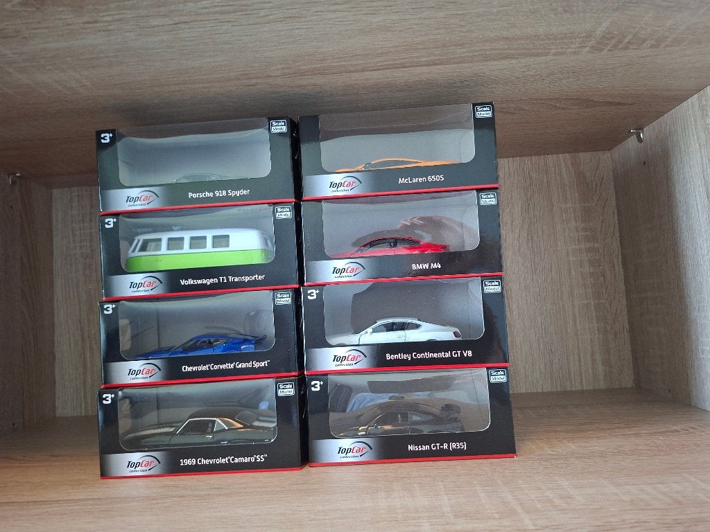 Topcar collection schaalmodel voertuigen, Verzamelen, Ophalen, Zo goed als nieuw, Auto's