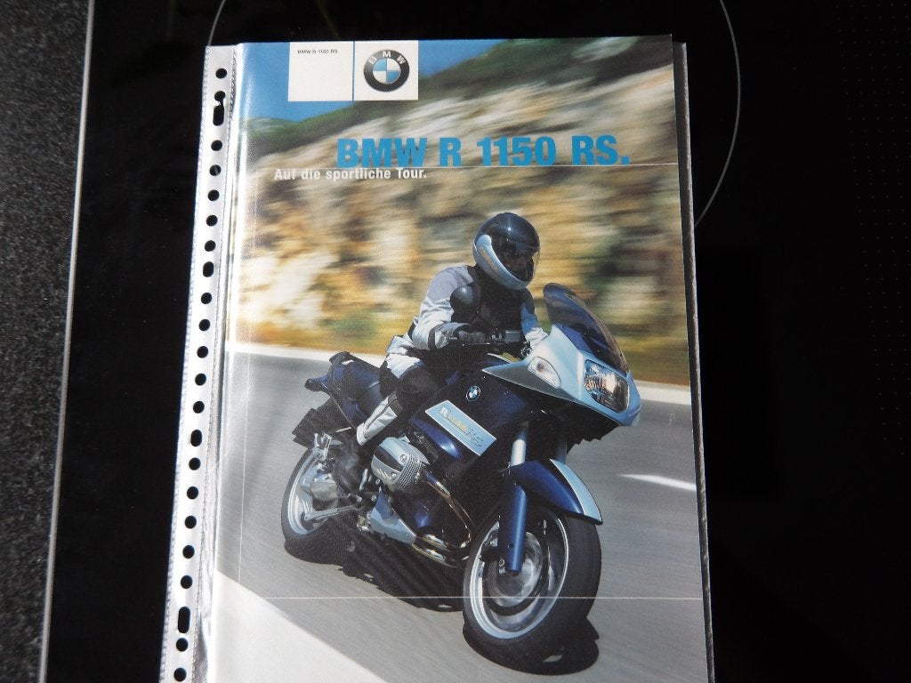 BMW R 1150 RS Brochure - 'Auf die sportliche Tour', Motoren, Ophalen of Verzenden, BMW