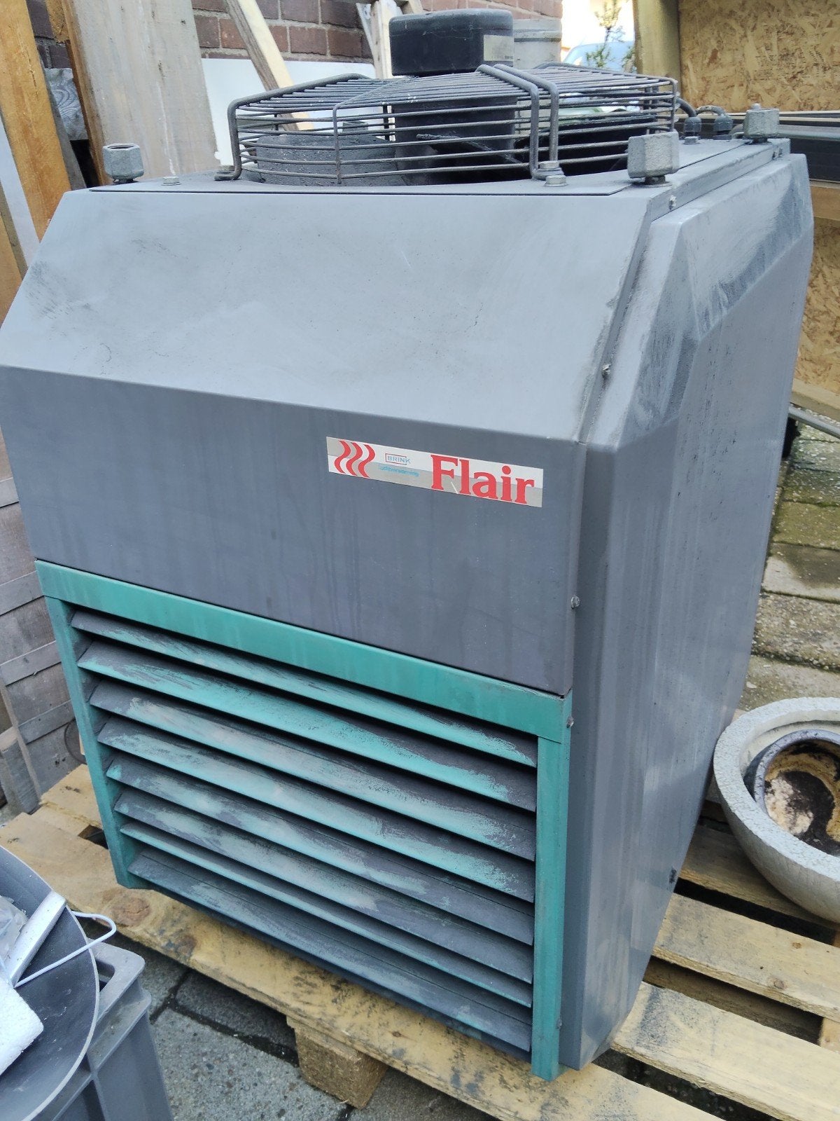 Flair gas heather en ventilatie, Witgoed en Apparatuur, Gebruikt, Verwarmen, 3 snelheden of meer, Ophalen of Verzenden