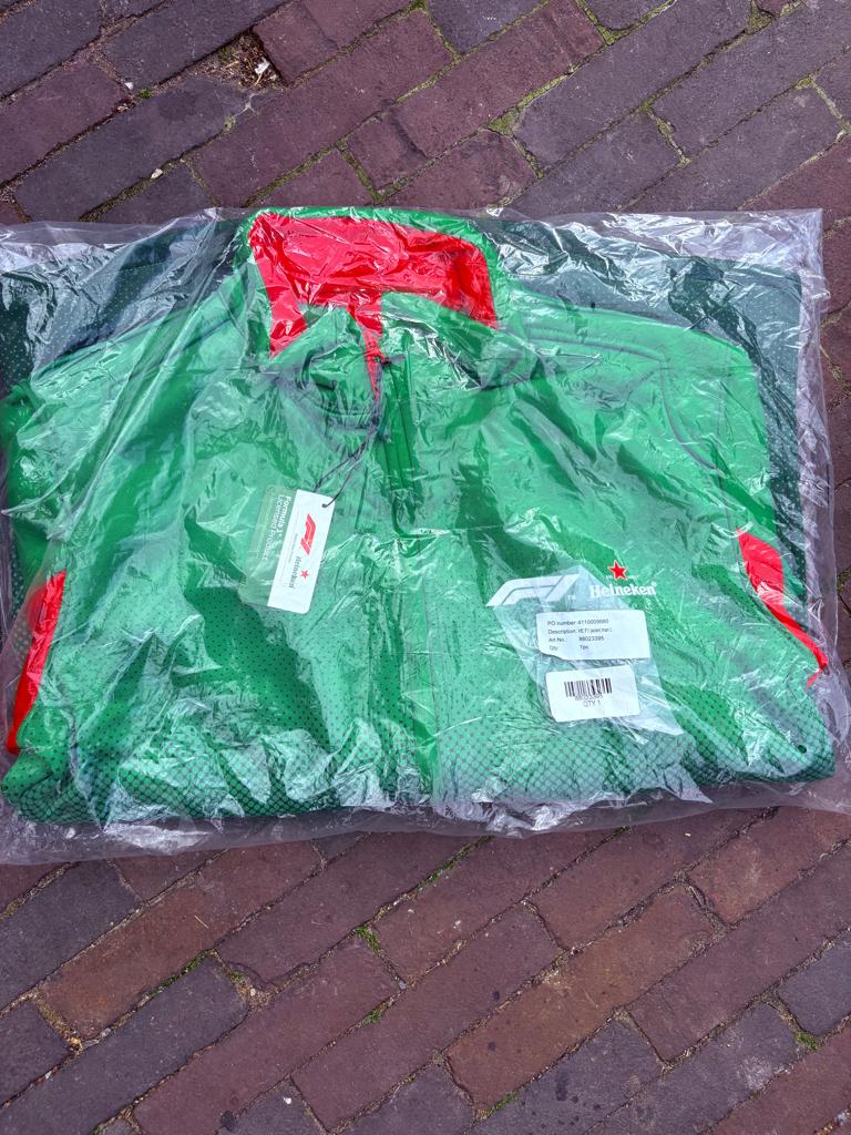 Heineken Formule 1 jacket, Kleding | Heren, Overige Herenkleding, Ophalen of Verzenden, Nieuw, Heineken