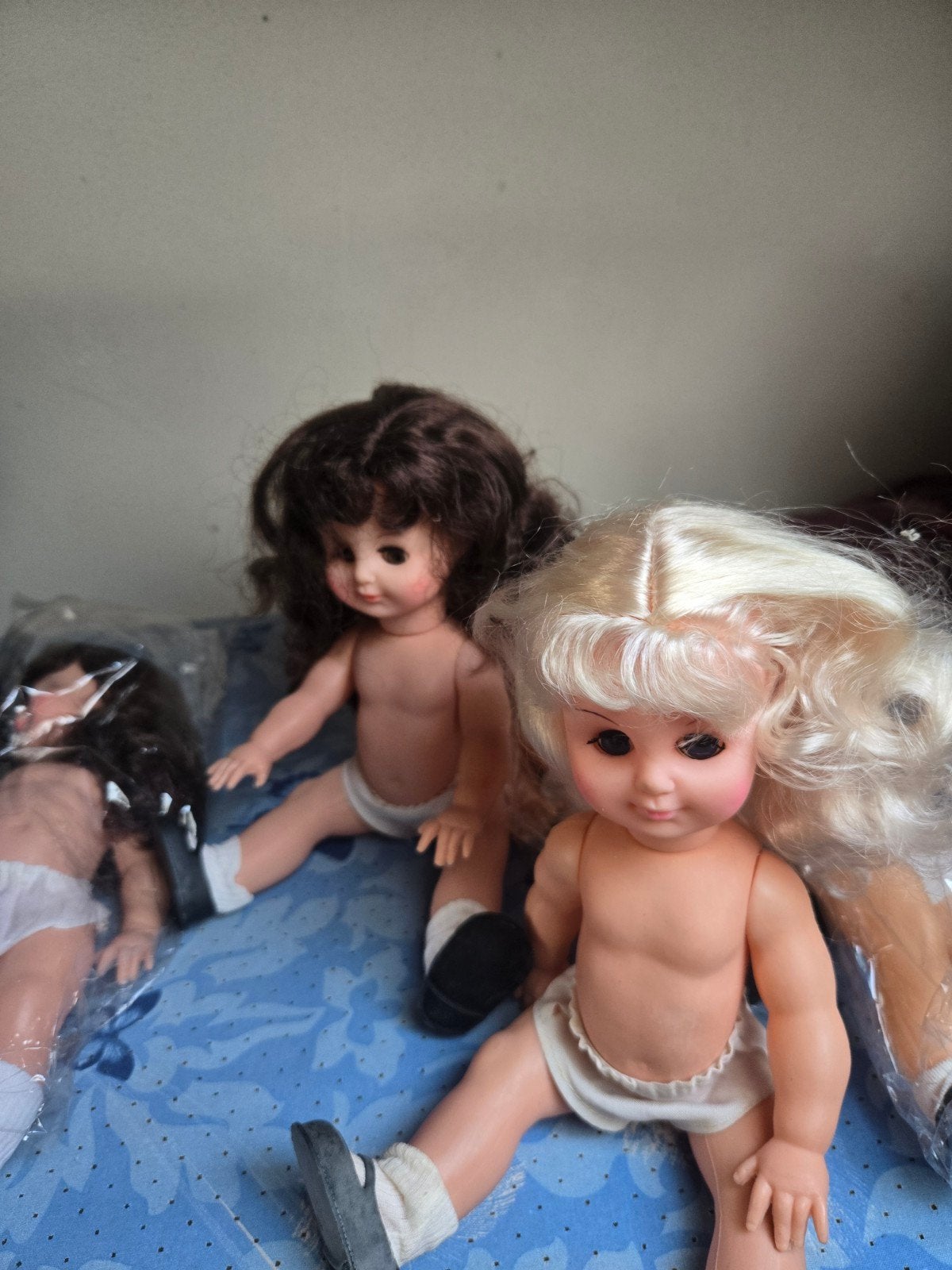 25 poppen, ca. 25-30 cm - Leuk om aan te kleden, Verzamelen, Verzenden, Gebruikt, Overige typen