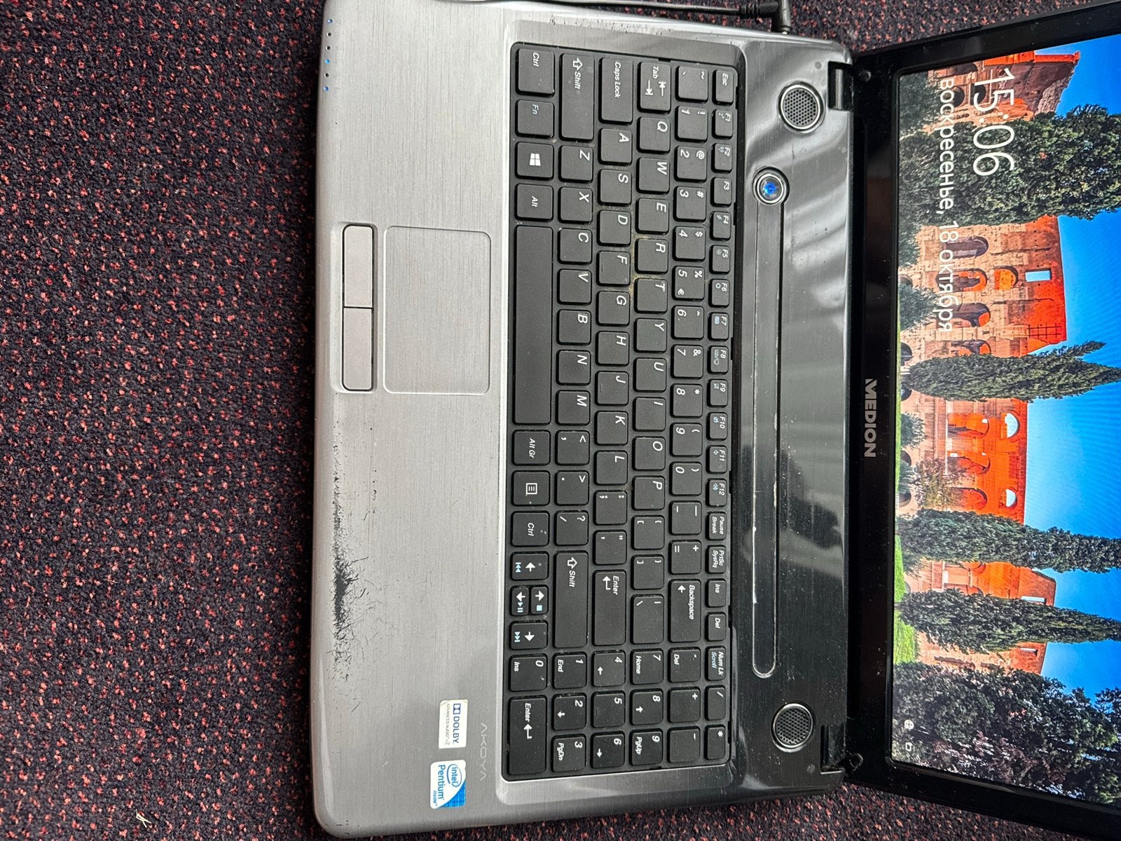 Medion Akoya Laptop - Goed Werkend, Gebruikt, HDD, Minder dan 2 Ghz, Ophalen of Verzenden
