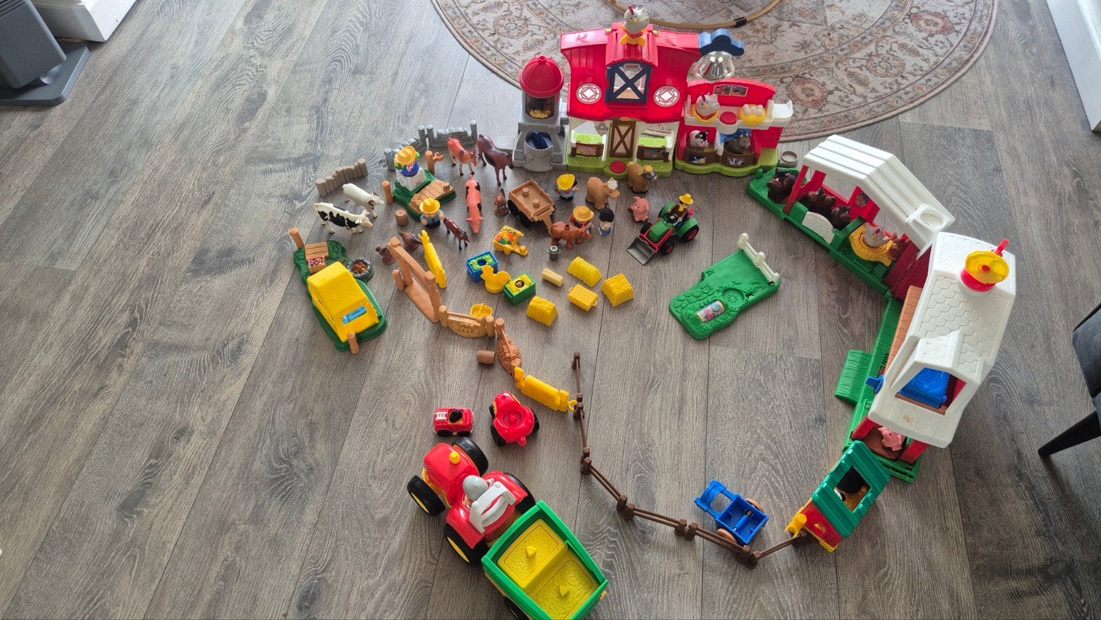 Grote Fisher-Price Little People boerderij set, Ophalen, Zo goed als nieuw, Jongen of Meisje