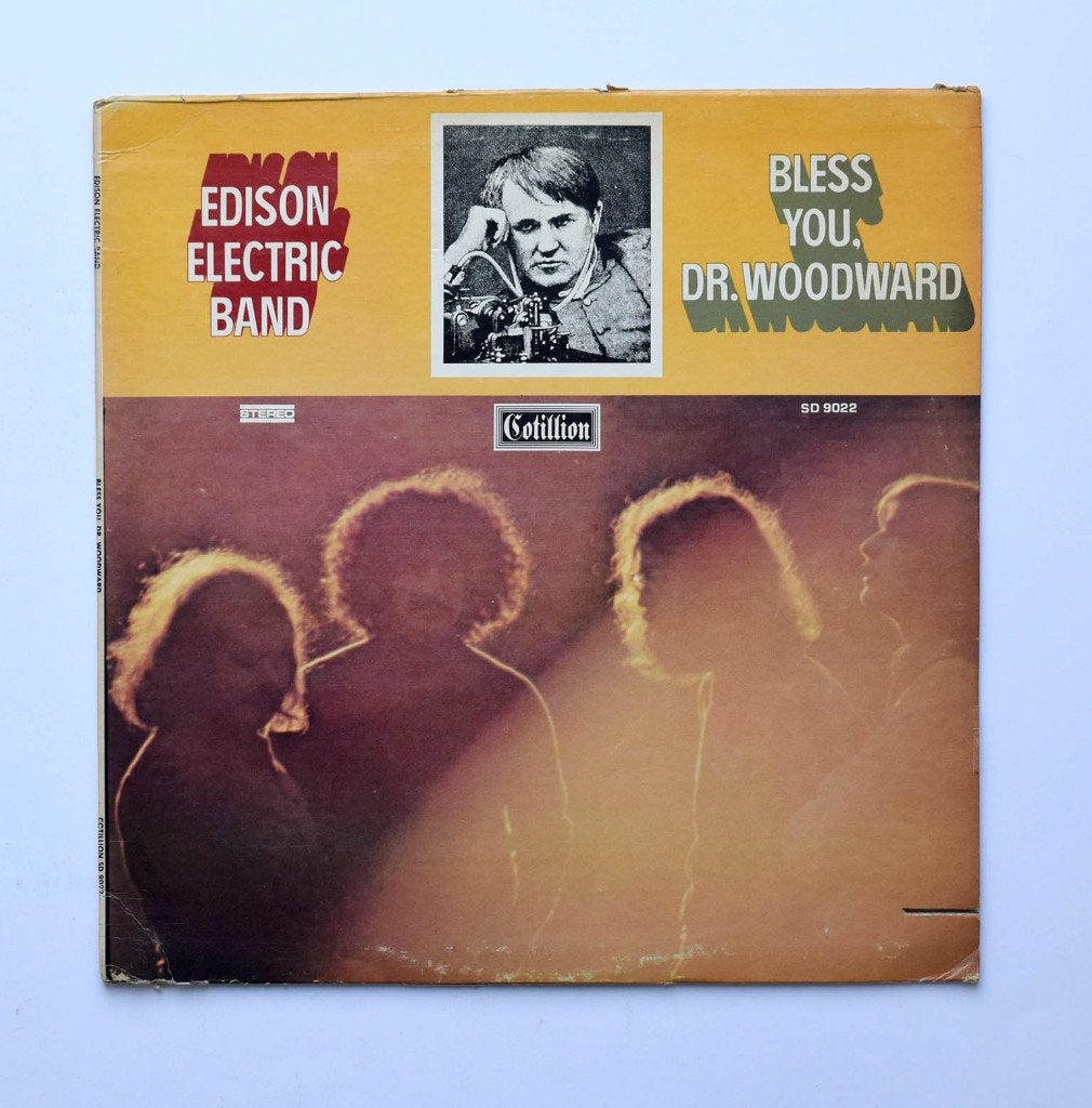 Edison Electric Band - Bless You, Dr. Woodward LP US, 1970, LP, Gebruikt, Verzenden, Originele persing