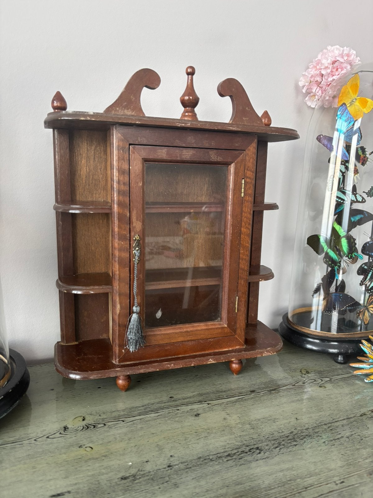 Brocante vitrinekastje, Zo goed als nieuw, Minder dan 100 cm, 25 tot 50 cm, 50 tot 100 cm