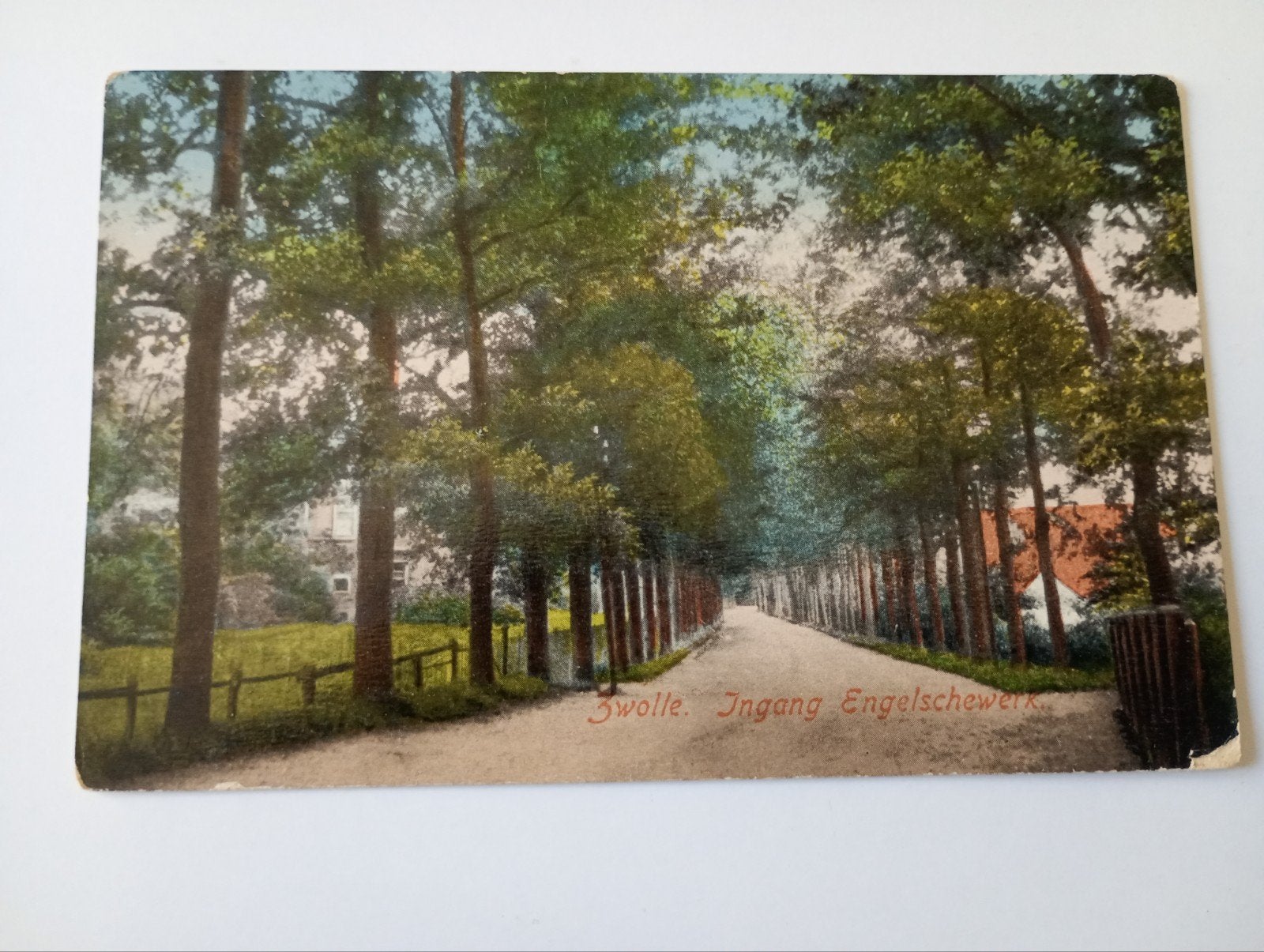Zwolle Ingang Engelsche Werk, Ophalen of Verzenden, Voor 1920, Ongelopen, Overijssel