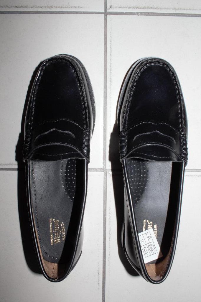 G.H. Bass Weejuns Penny Loafers, Ophalen of Verzenden, Zo goed als nieuw, Zwart, Instappers