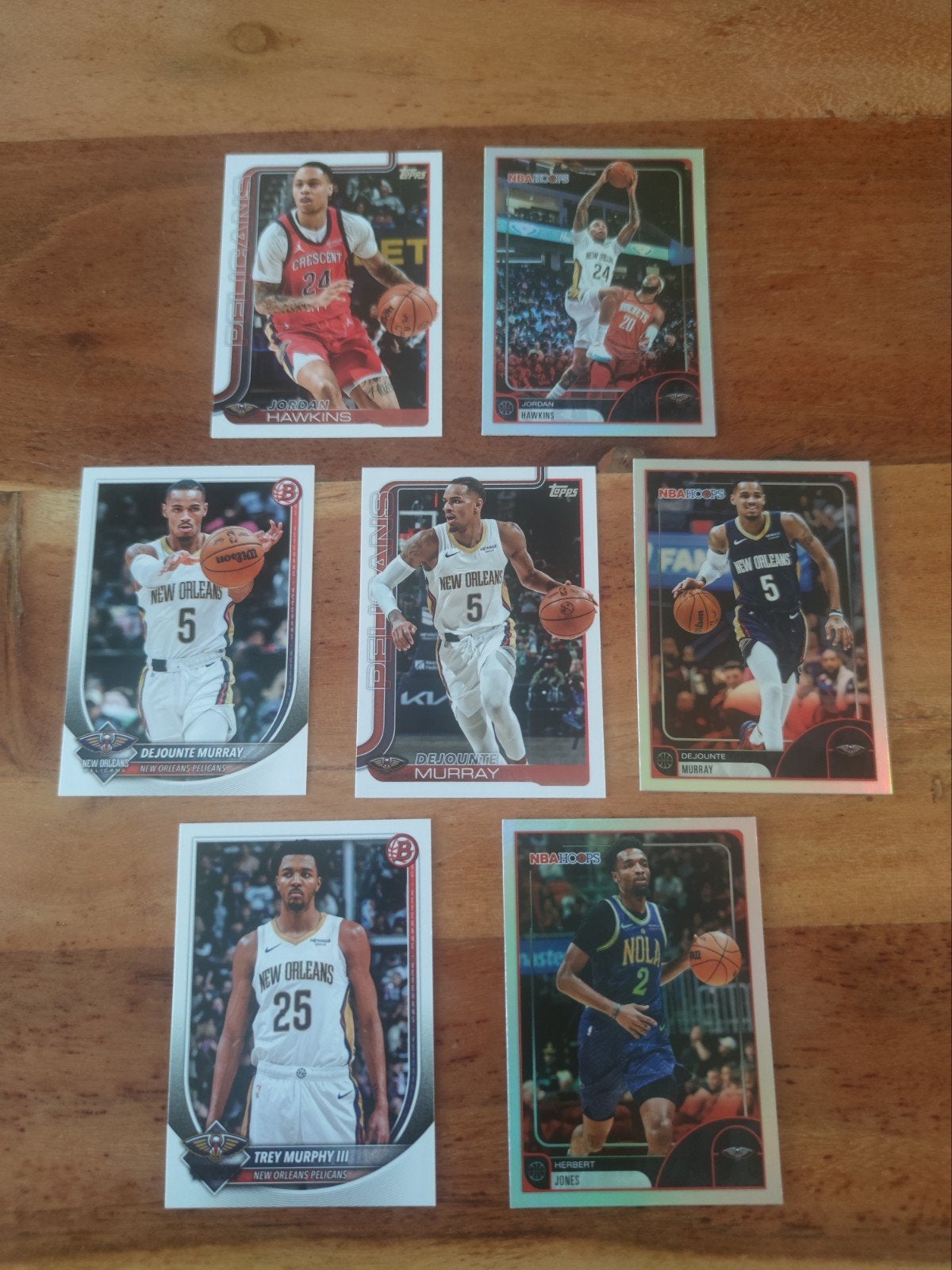 New Orleans Pelicans NBA Kaarten - Diverse Spelers, Verzamelen, Sportartikelen en Voetbal, Zo goed als nieuw, Spelerskaart, Overige sporten