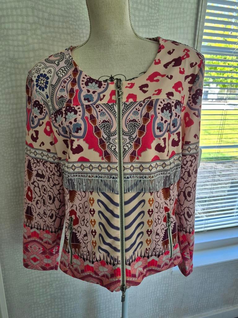Missy Jasje Dubbele Rits Roze Tinten Maat XXL, Maat 46/48 (XL) of groter, Nieuw, Missy, Ophalen of Verzenden