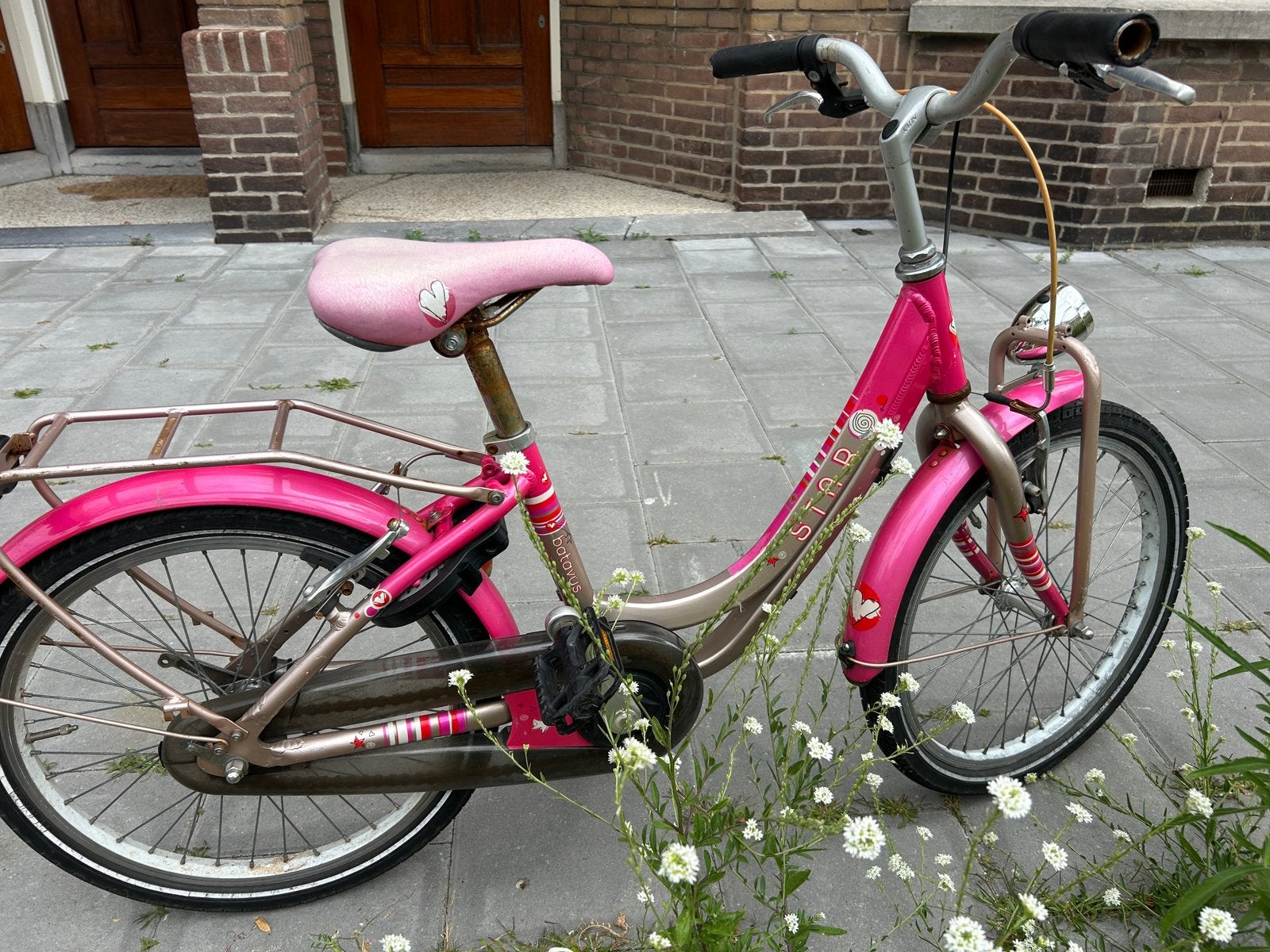 Kinderfiets in goede staat, alles werkt., Ophalen, Gebruikt, Velgrem, 20 inch of meer