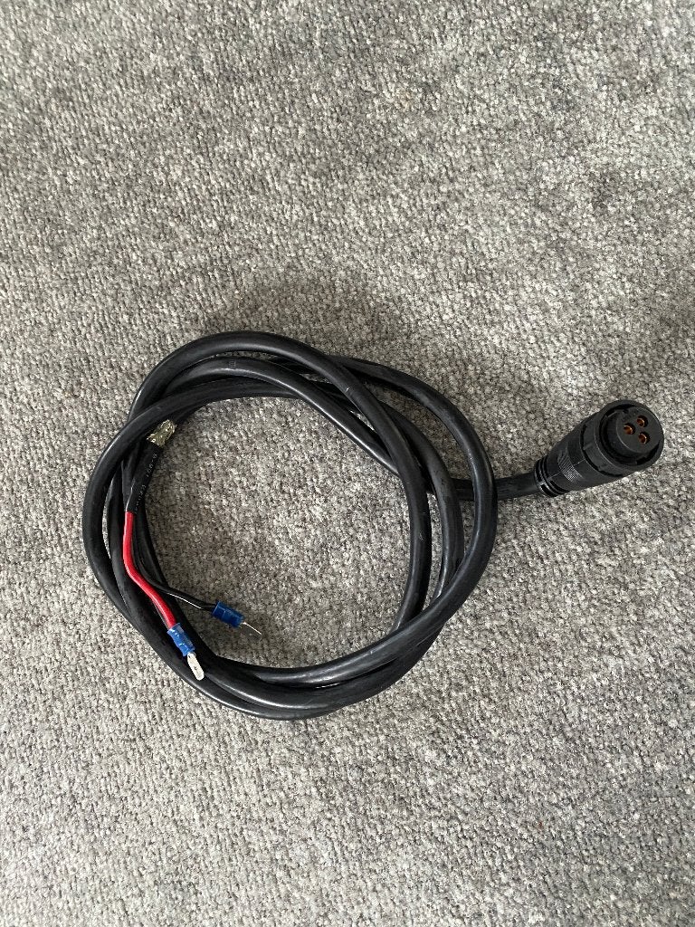 Raymarine 3 Pin voedingskabel  C70 C80 C120 E80 E120 A60, Watersport en Boten, Ophalen of Verzenden, Nieuw