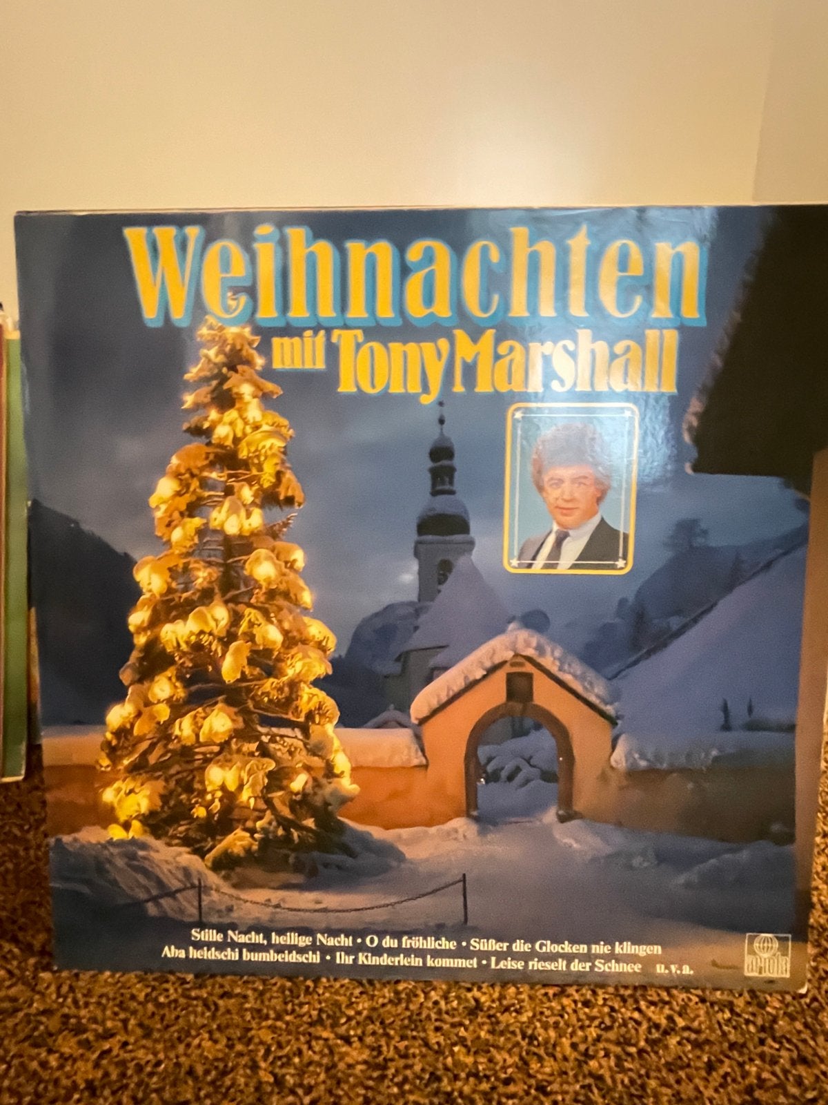 Tony Marshall - Weihnachten LP (Kerstmuziek), Cd's en Dvd's, Ophalen of Verzenden, Gebruikt
