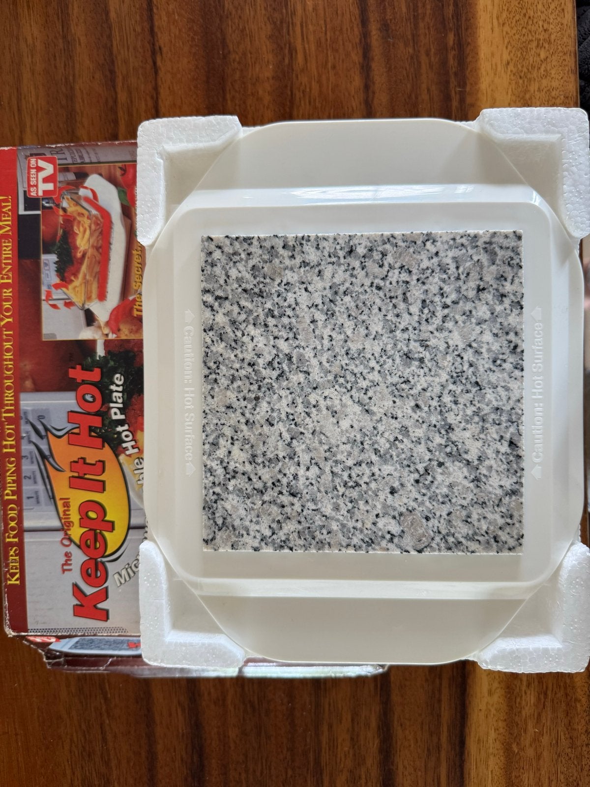 Keep It Hot Microwave Hot Plate - Houdt eten warm, Ophalen, Nieuw