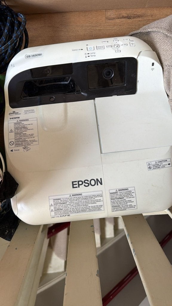 EPSON Projector EB-1430Wi, Ophalen, Gebruikt, Epson, LCD