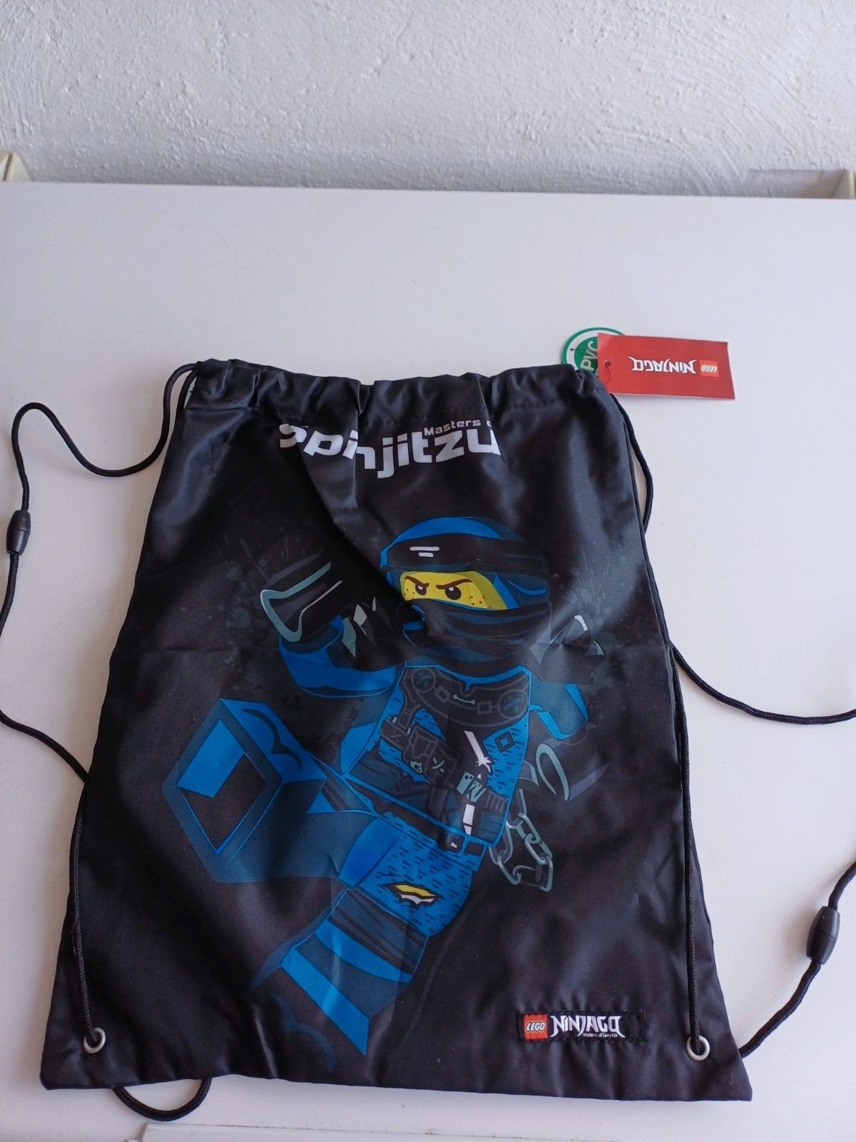 Nieuwe Gymtas / Rugzak - Ninjago, Marvel, Avengers, Ophalen of Verzenden, Nieuw, Zwart, Overige typen