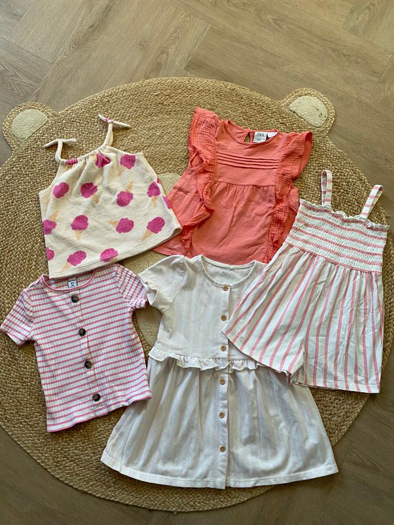 Meisjes zomerkleding pakket maat 92, Ophalen of Verzenden, Gebruikt, Maat 92