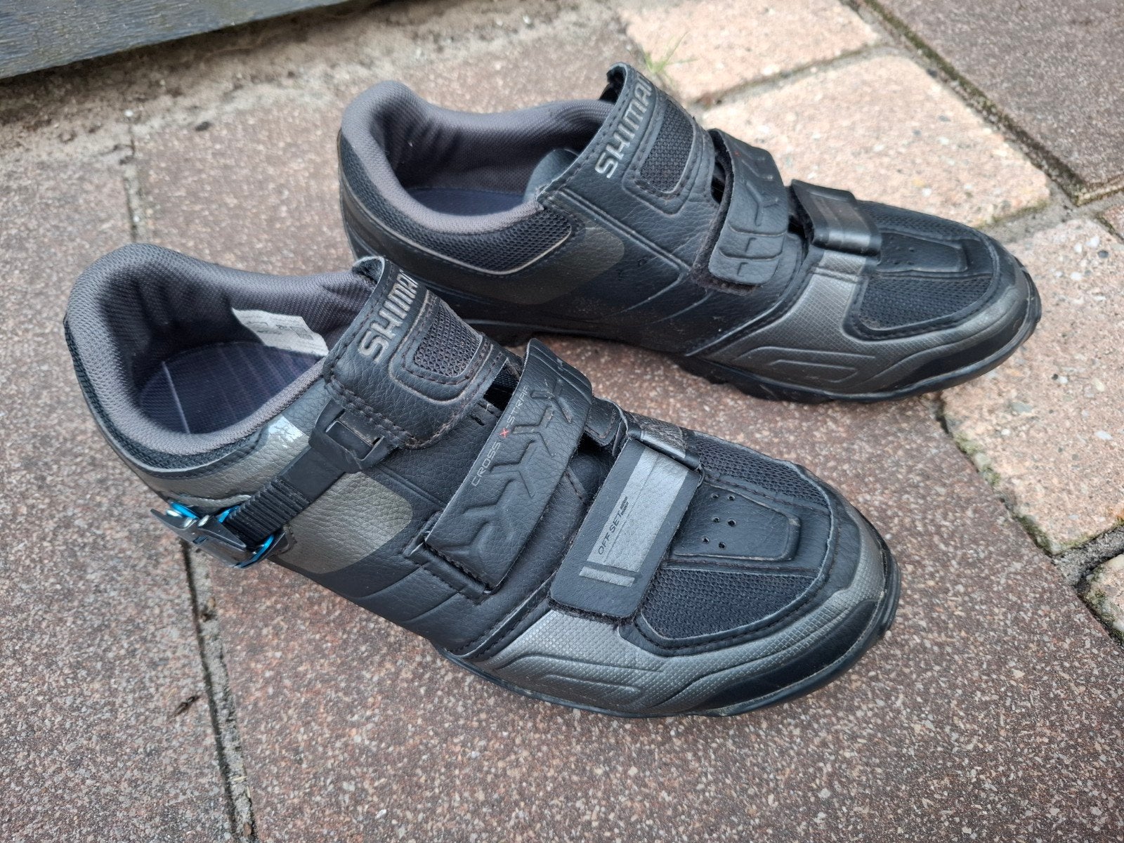 Shimano Spd heren fietsschoenen maat 42 / 43 gravelbike mtb, Sport en Fitness, Wielrennen, Ophalen, Gebruikt, Schoenen