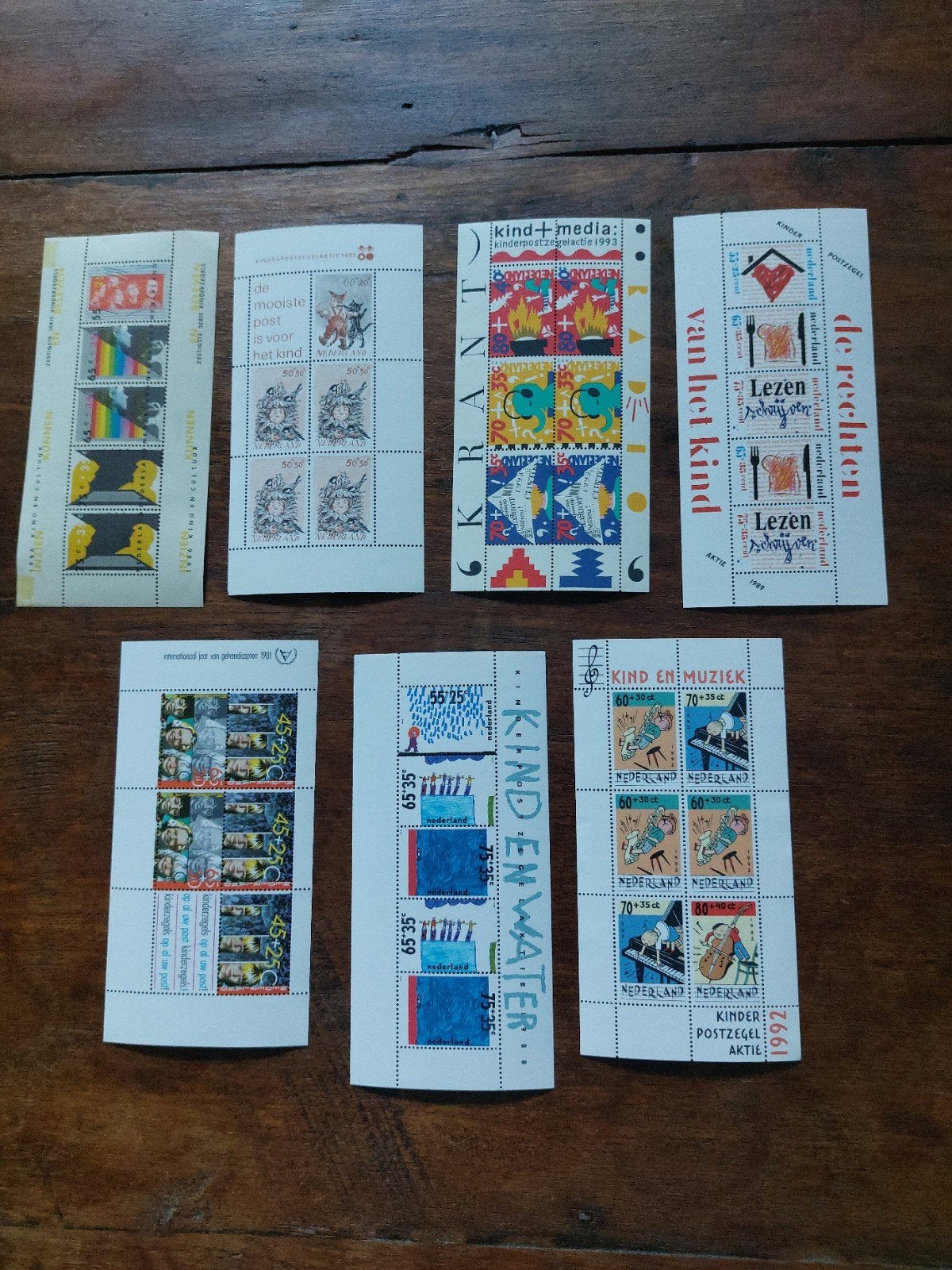 Nederlandse Kinderpostzegels 1981-1993 - Diverse Jaren, Postzegels en Munten, Postzegels | Nederland, Ophalen of Verzenden, Na 1940