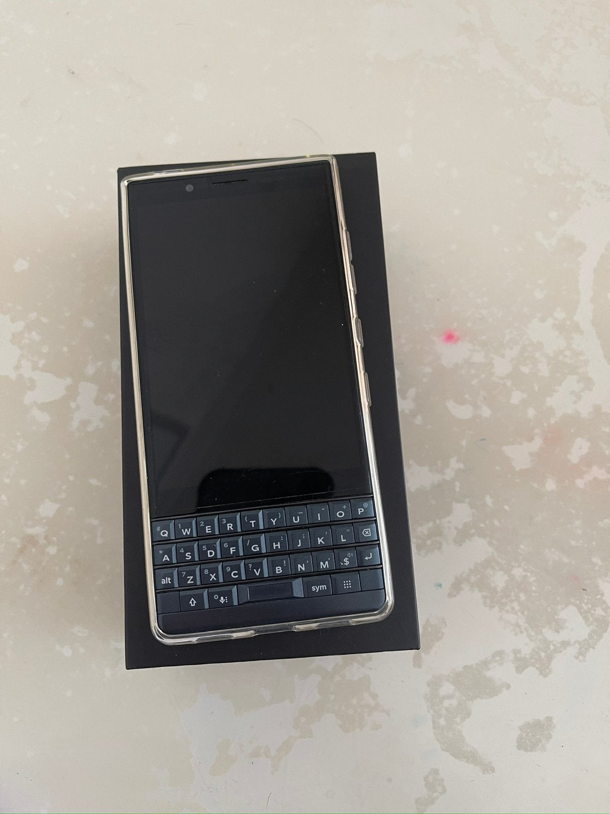 BlackBerry Key2LE met alle toebehoren, Telecommunicatie, Ophalen of Verzenden, Zo goed als nieuw