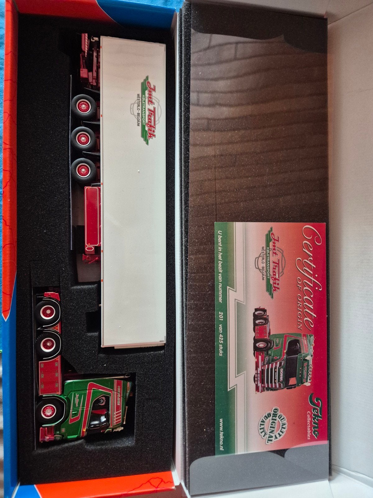 Tekno Scania S Highline Jan Mues, Ophalen of Verzenden, Zo goed als nieuw, Overige merken