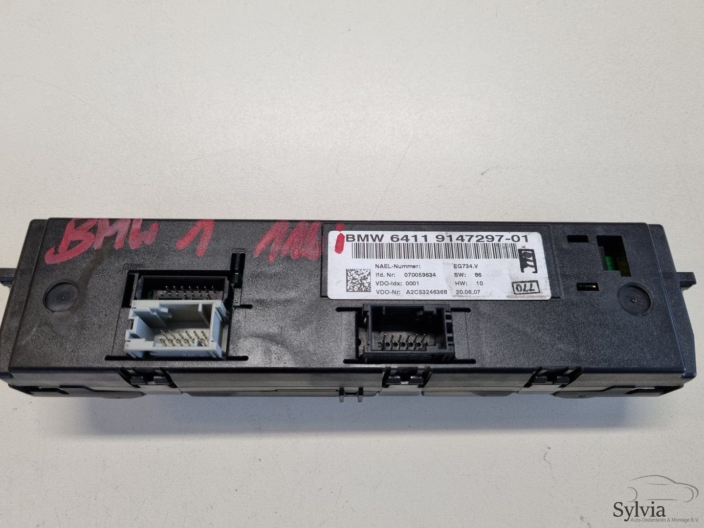 Airco kachel bedieningspaneel BMW 1 / 3 serie E87 E90 E91 E9, Auto-onderdelen, Gebruikt, -, -, Ophalen of Verzenden