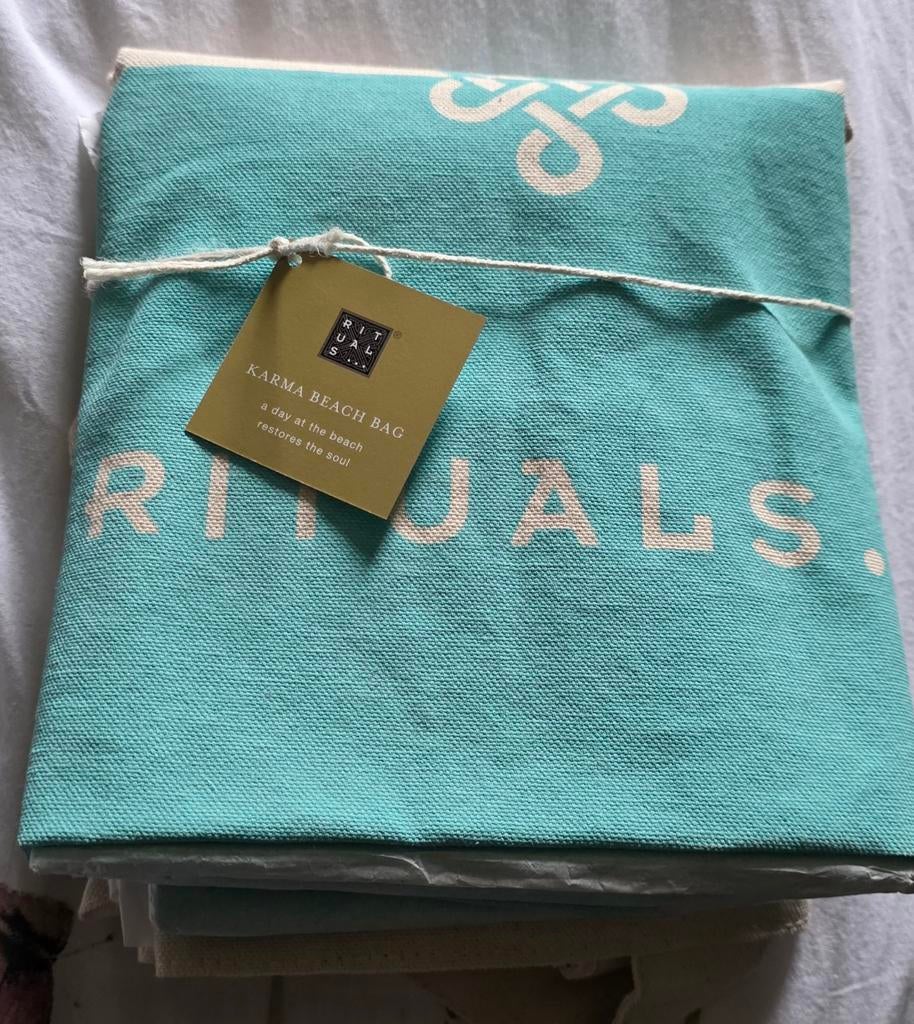 Canvas tas Rituals, Ophalen of Verzenden, Nieuw, 30 cm of meer, Minder dan 35 cm