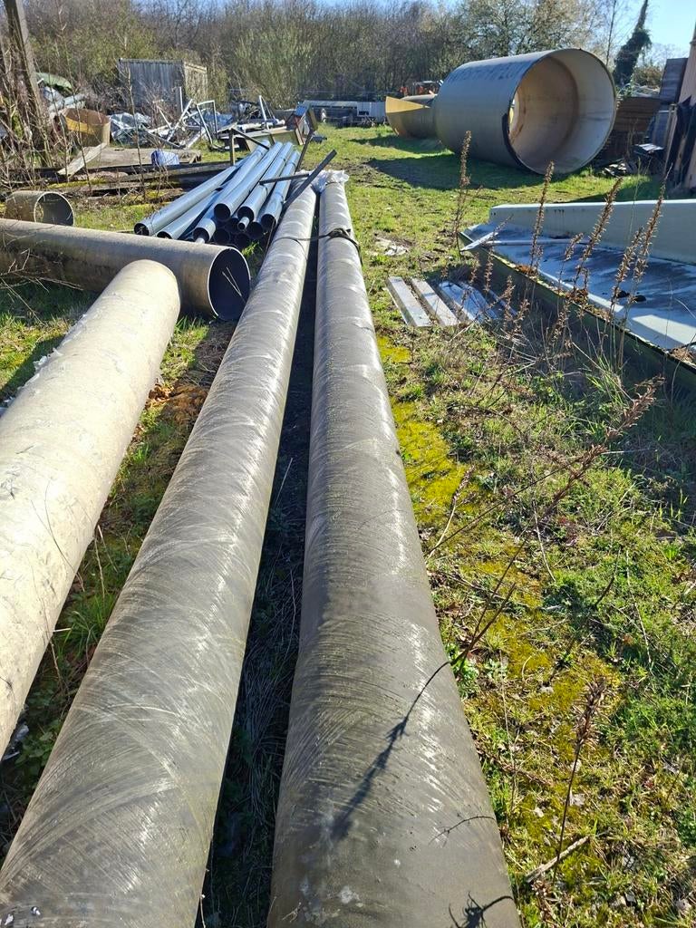 300m Polyester Hogedruk Buis, 35cm Doorsnede, 12m Lang, Overige materialen, Gebruikt, 6 meter of meer, Ophalen of Verzenden