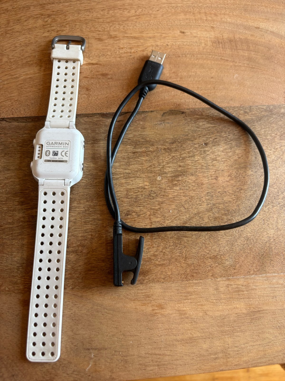 Garmin Approach S20 GPS Golfhorloge Wit, Wit, Ophalen of Verzenden, Waterdicht, Android