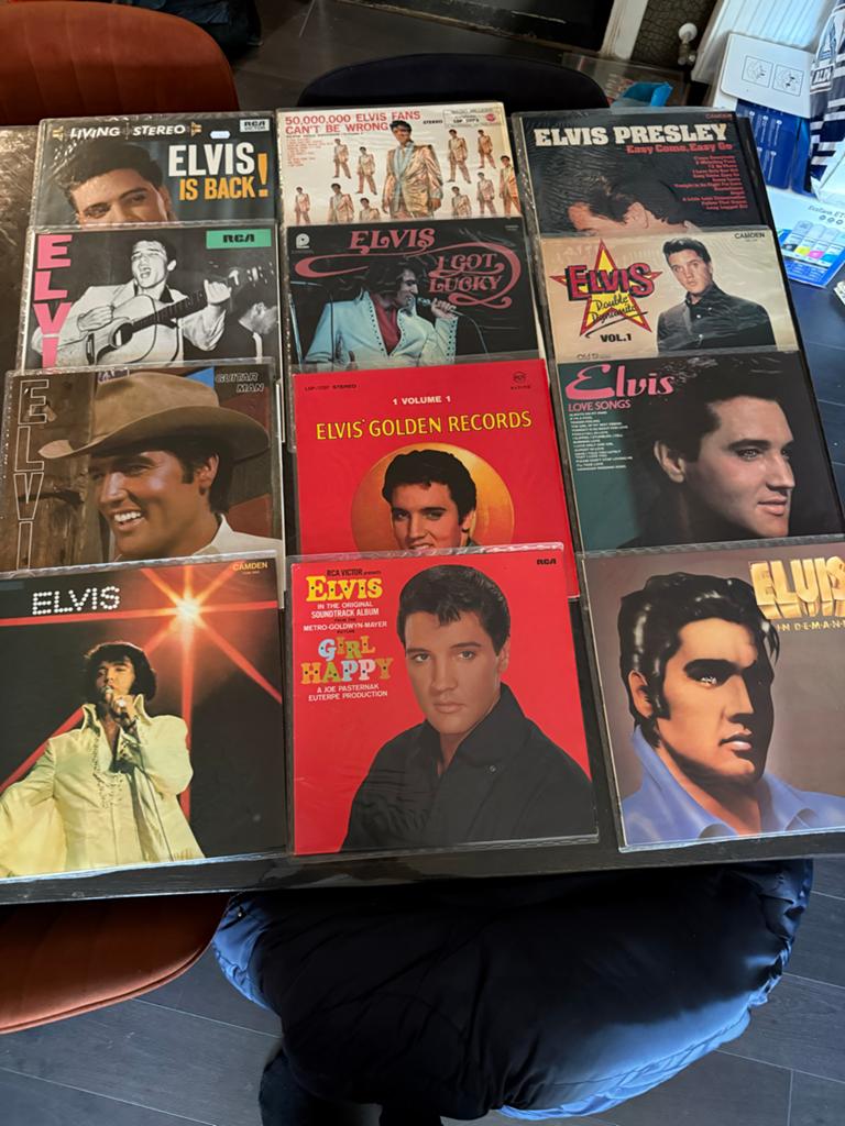 Collectie van 70 Elvis Presley LP's - Goede staat, Ophalen, Gebruikt, 12 inch, Dubbel-LP