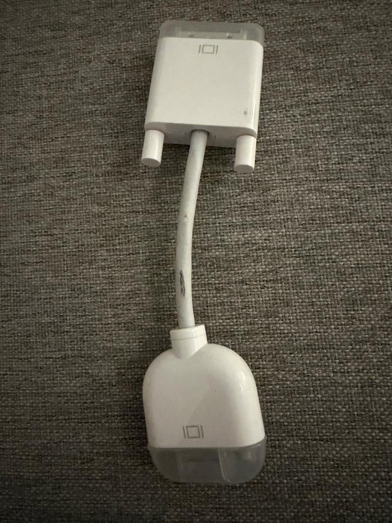 Apple Dvi naar Vga adapter, Ophalen of Verzenden, Zo goed als nieuw